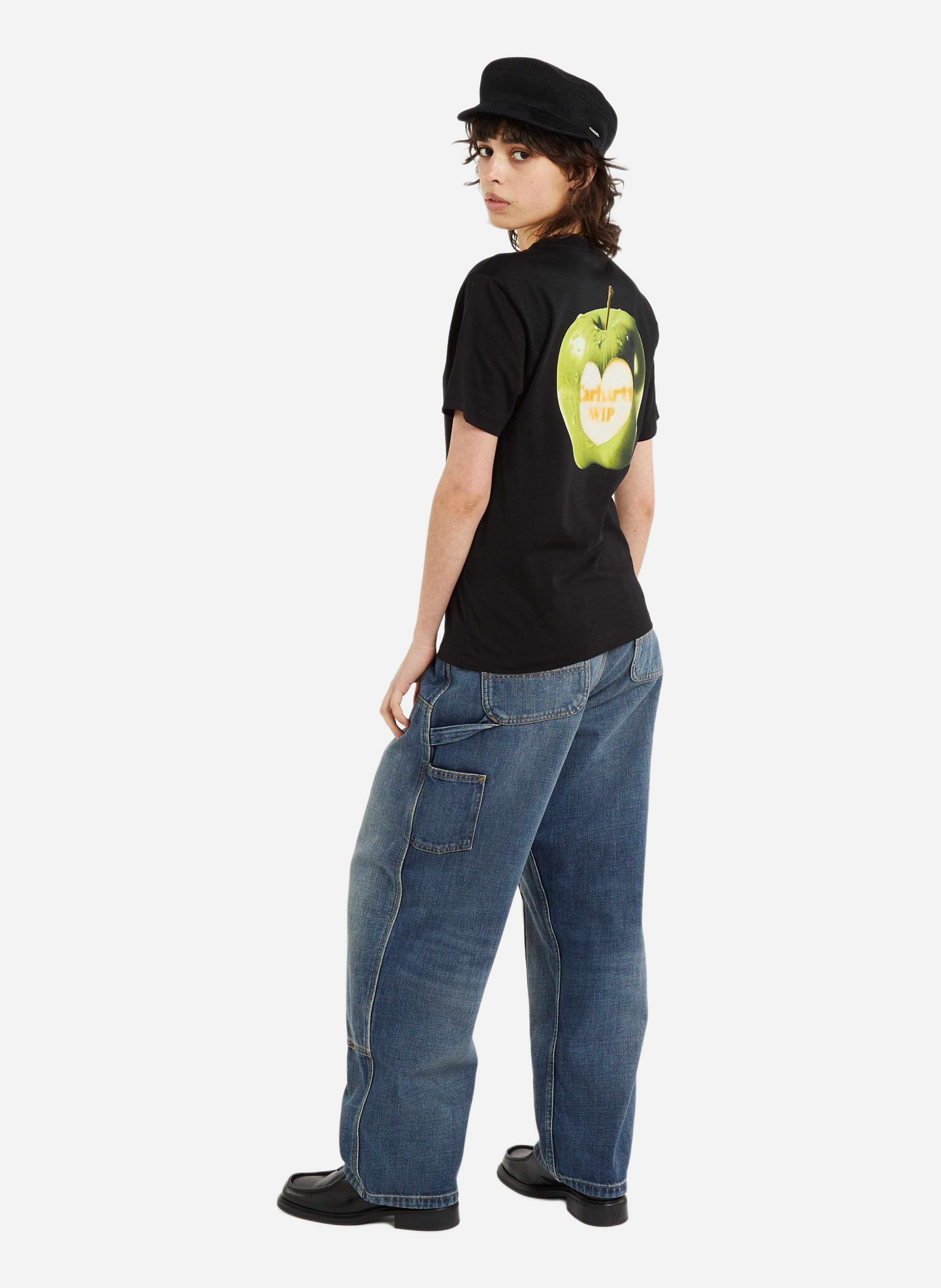 Jean w' brandon double knee pant CARHARTT WIP Bleu