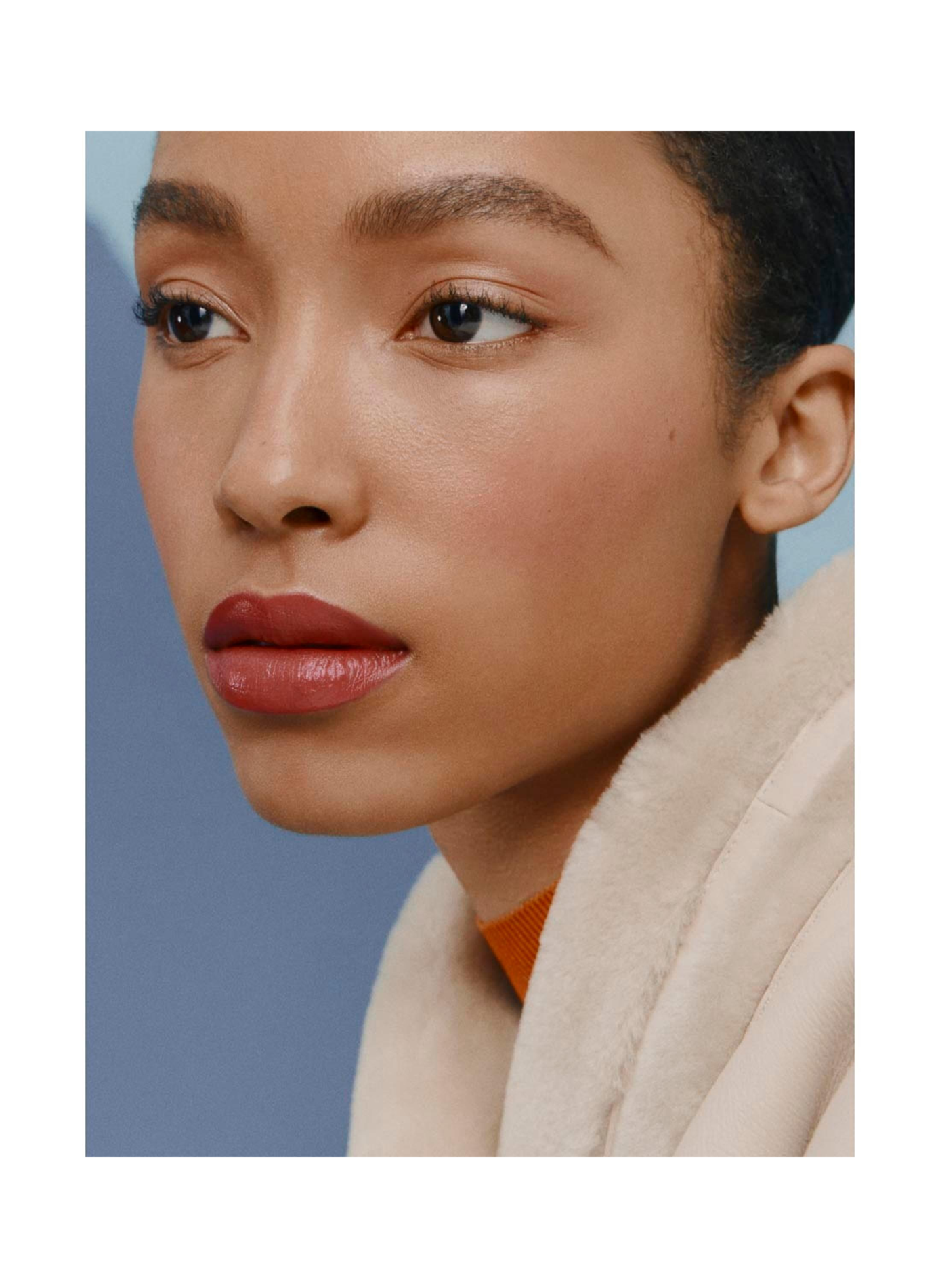 Hermès Red, satin lipstick, limited edition HERMÈS 21 rose Épicé