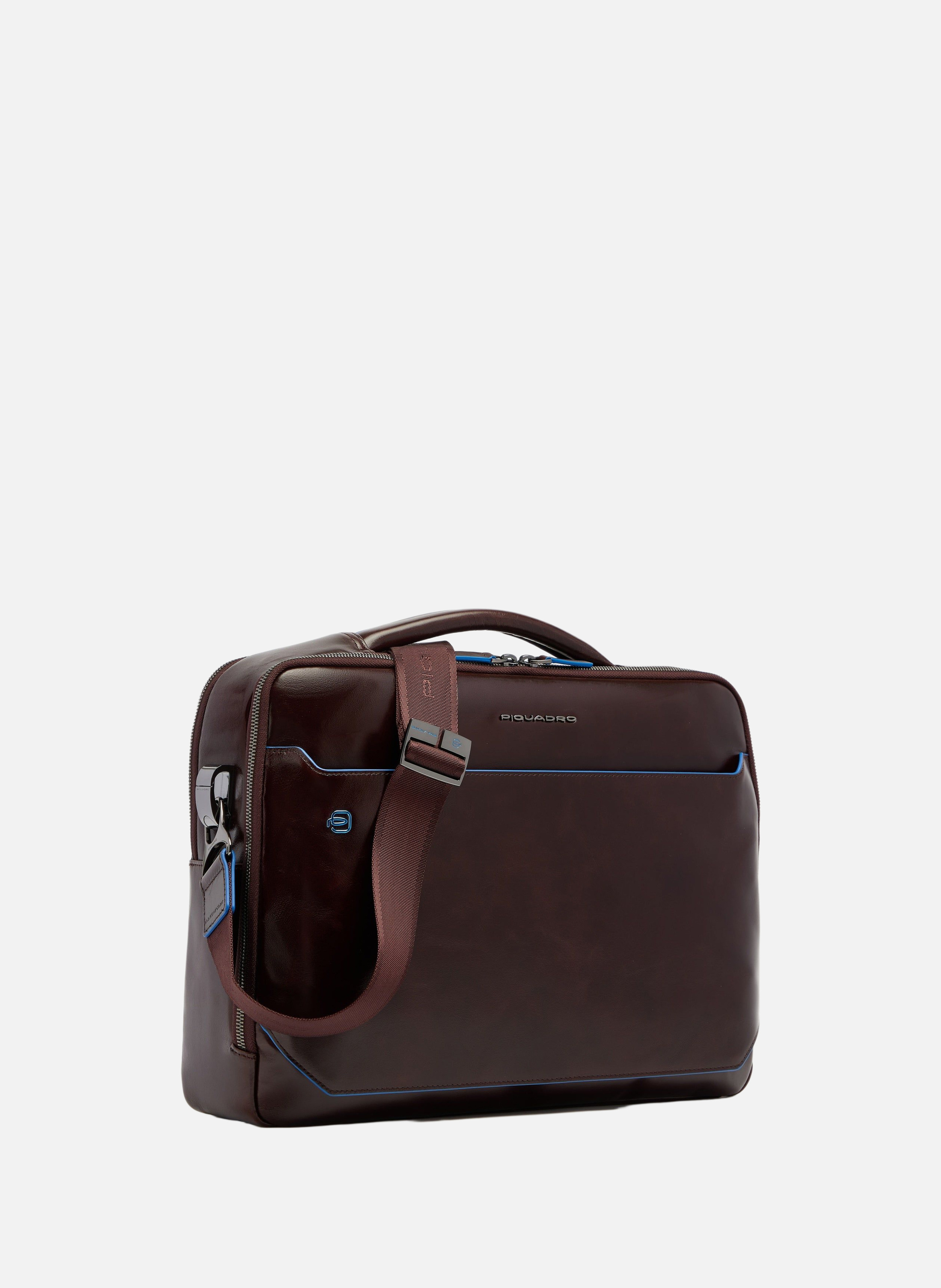 Sac à ordinateur 15,6" personnalisable PIQUADRO Marron