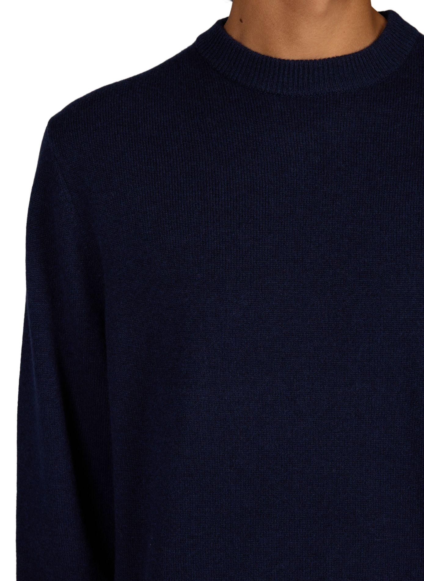 Straight wool and cotton pants BELLEROSE Blue