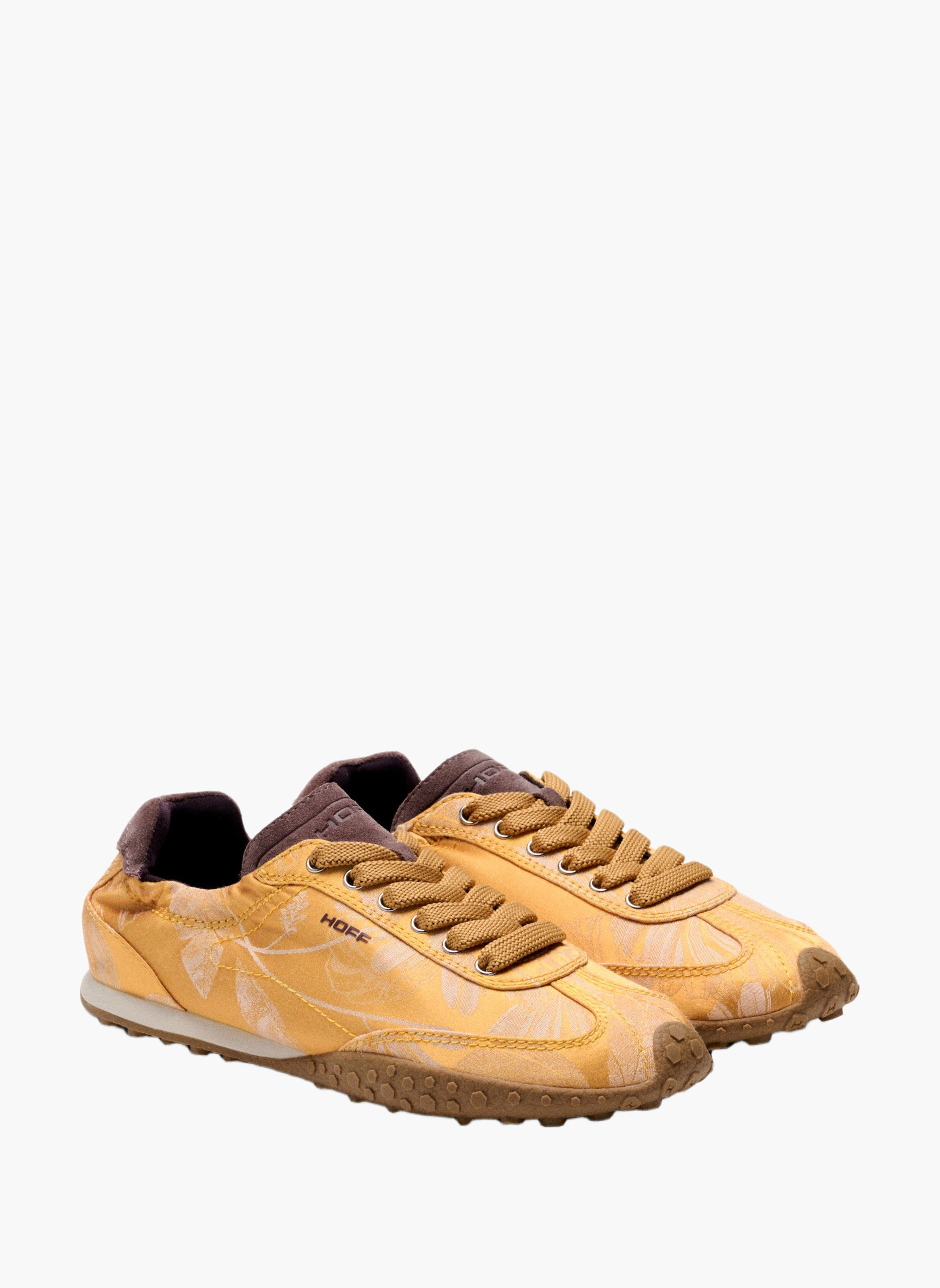 Hoff baskets décontractées bridge jacquard mustard HOFF Jaune