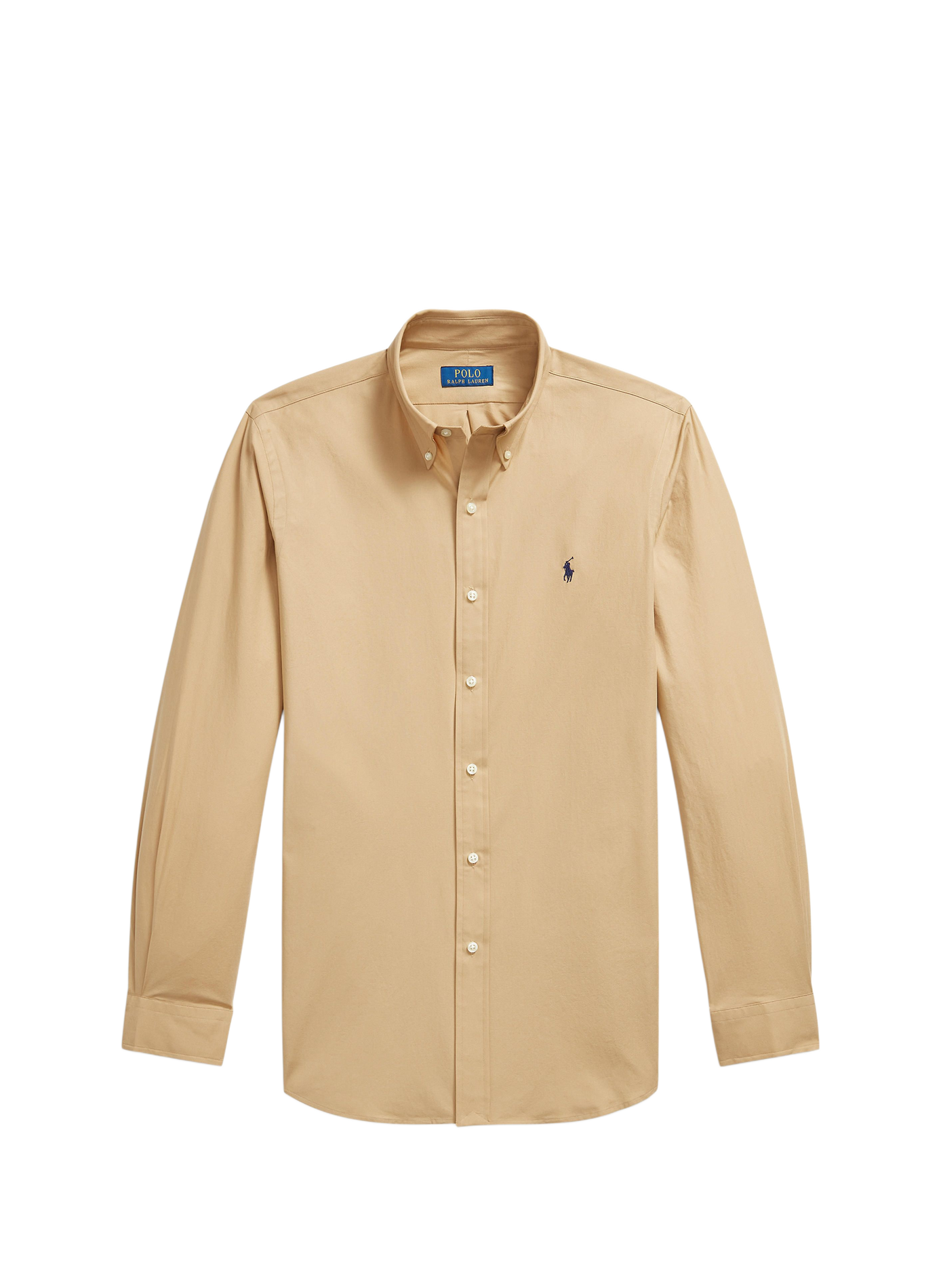Chemise rayée en coton POLO RALPH LAUREN Kaki
