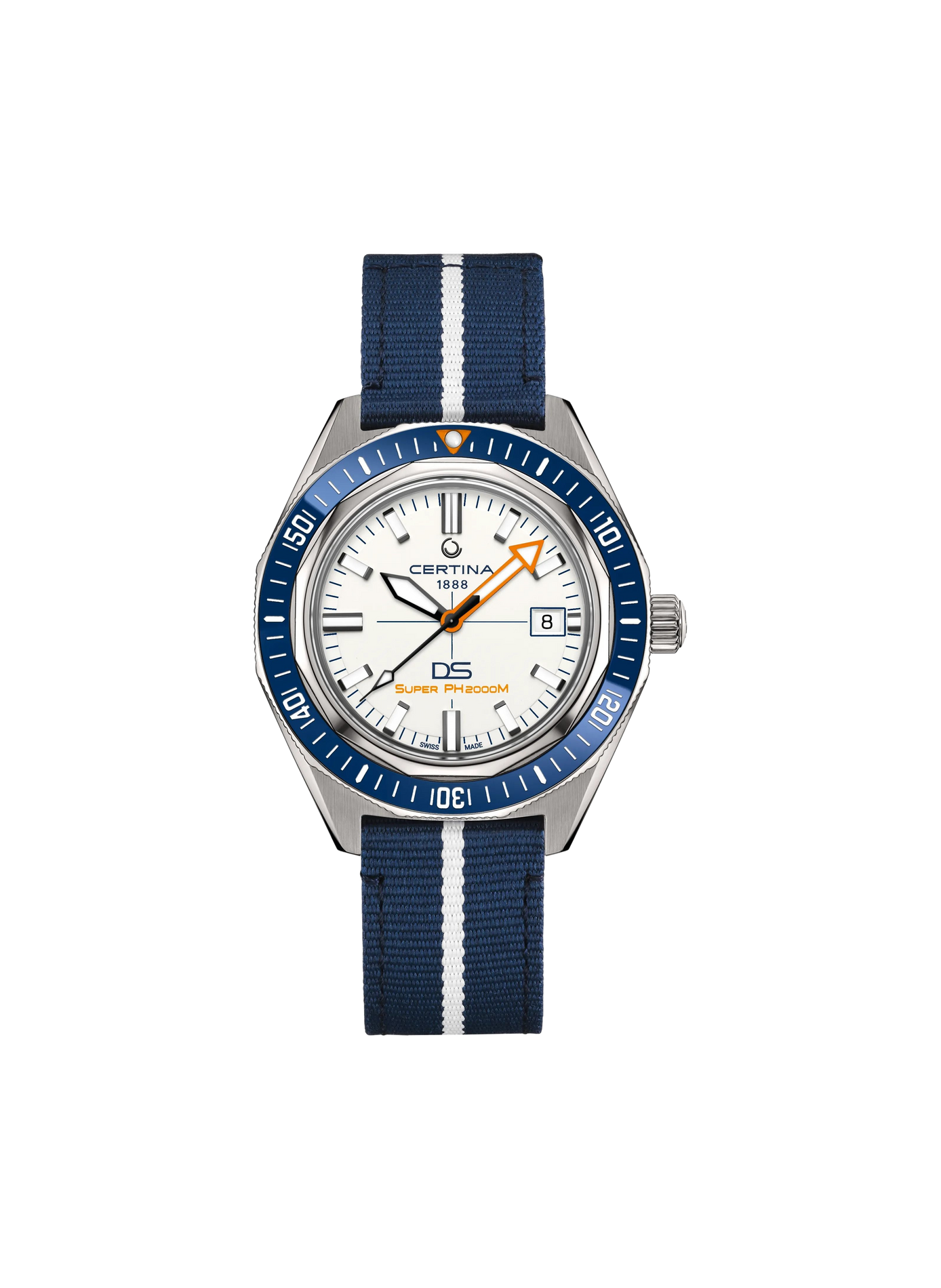 Montre automatique DS SUPER PH2000M en titane CERTINA Blanc