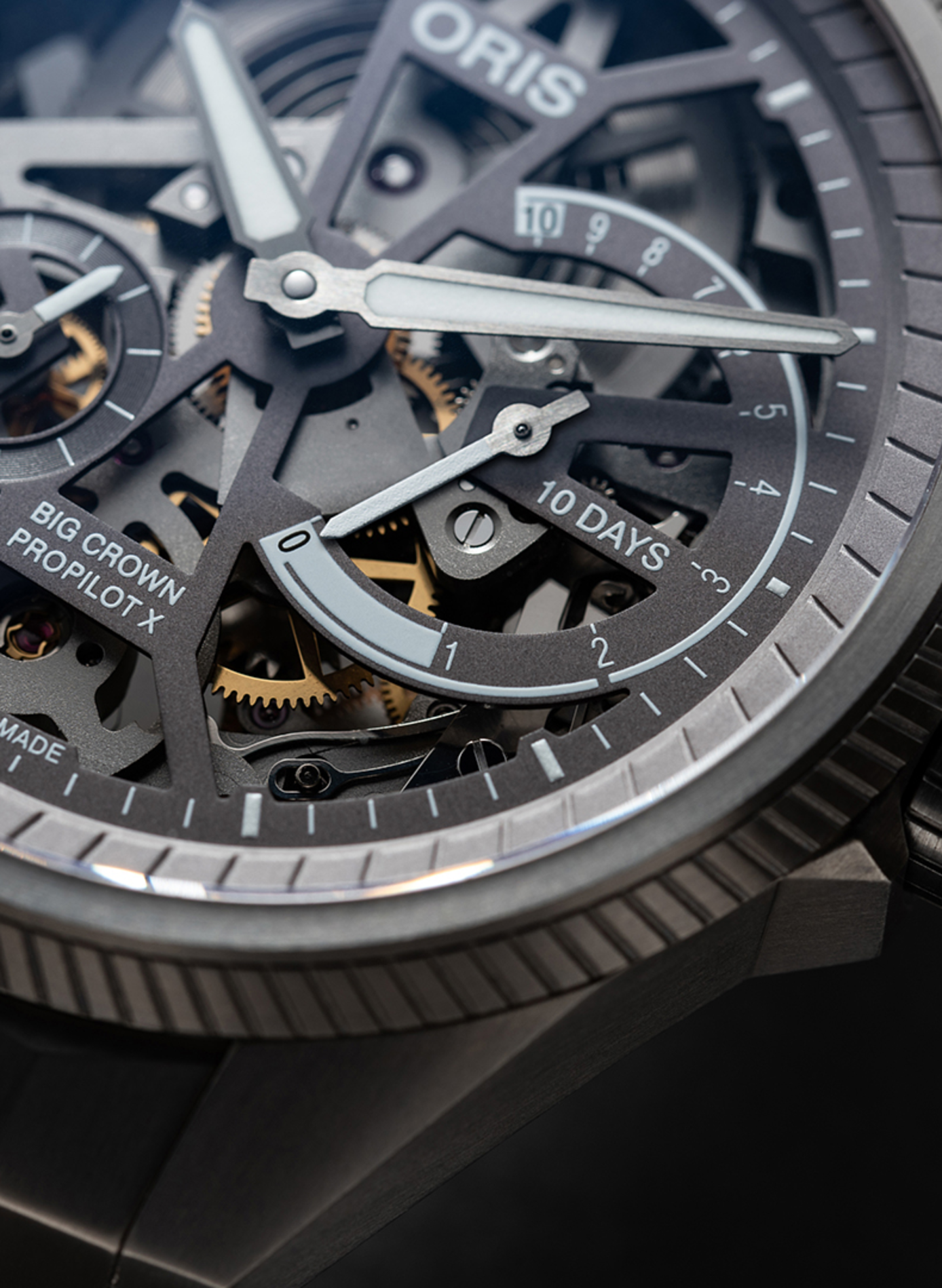 Montre automatique Oris ProPilot X Calibre 115 en titane ORIS Gris