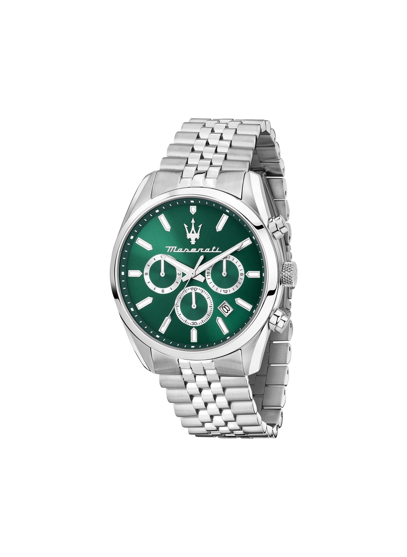 Montre quartz en acier inoxydable MASERATI Vert