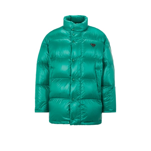 Doudoune oversize en nylon recyclé