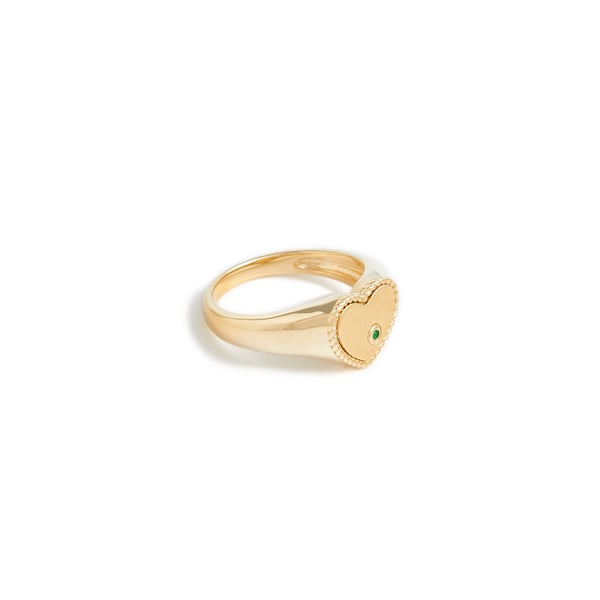 Mini bague coeur