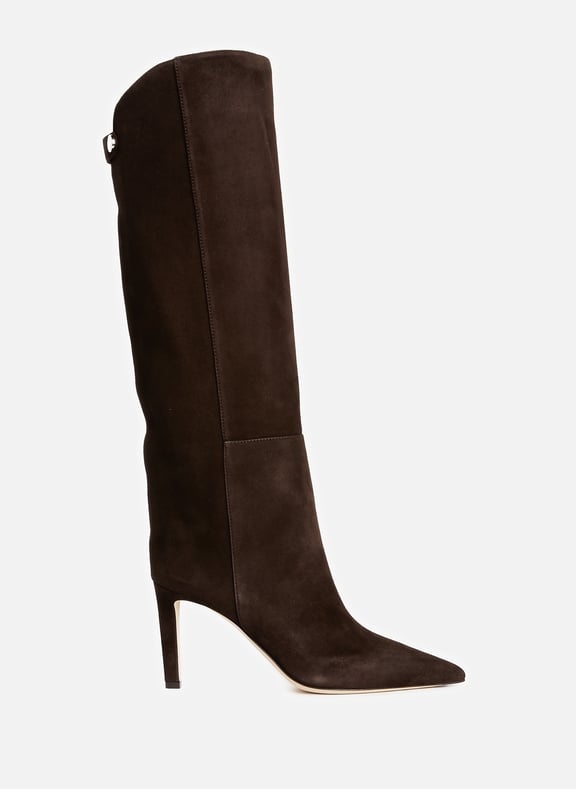SUEDE LEATHER BOOTS JIMMY CHOO for WOMEN Printemps