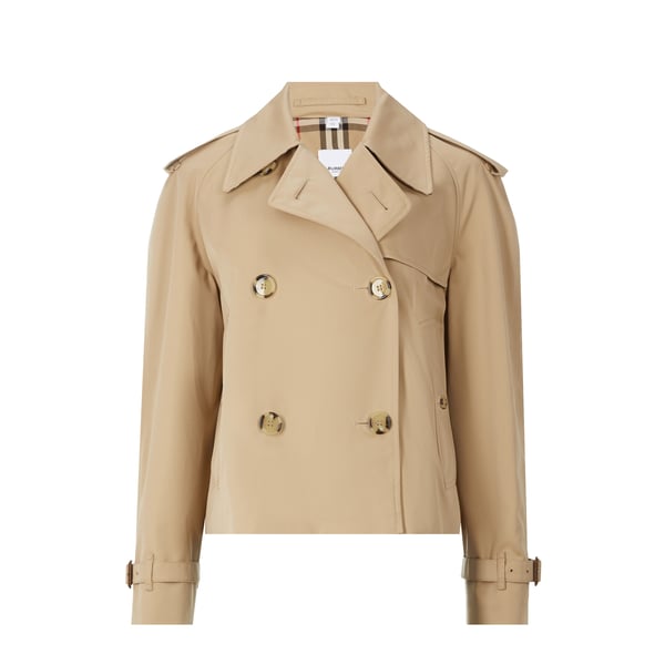 Trench court en coton organique