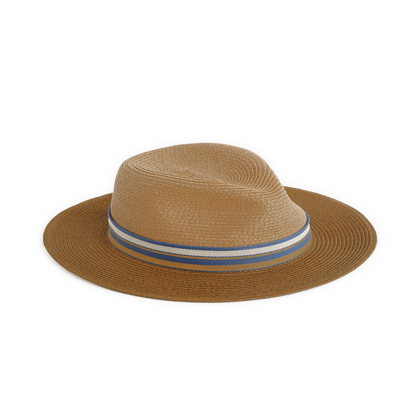 Stetson Straw Hat In Brown