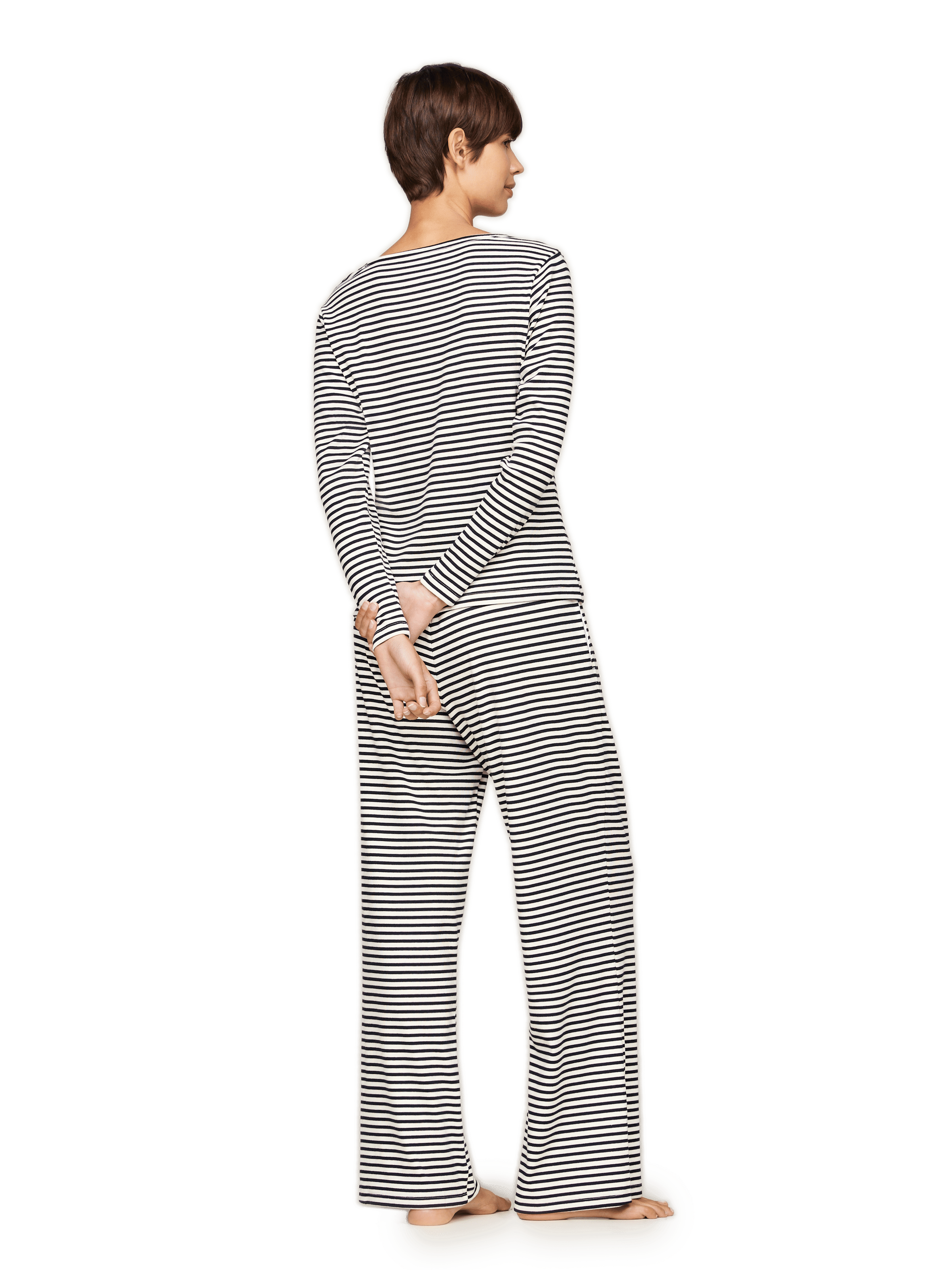 Pyjama imprimé en jersey TOMMY HILFIGER Bleu