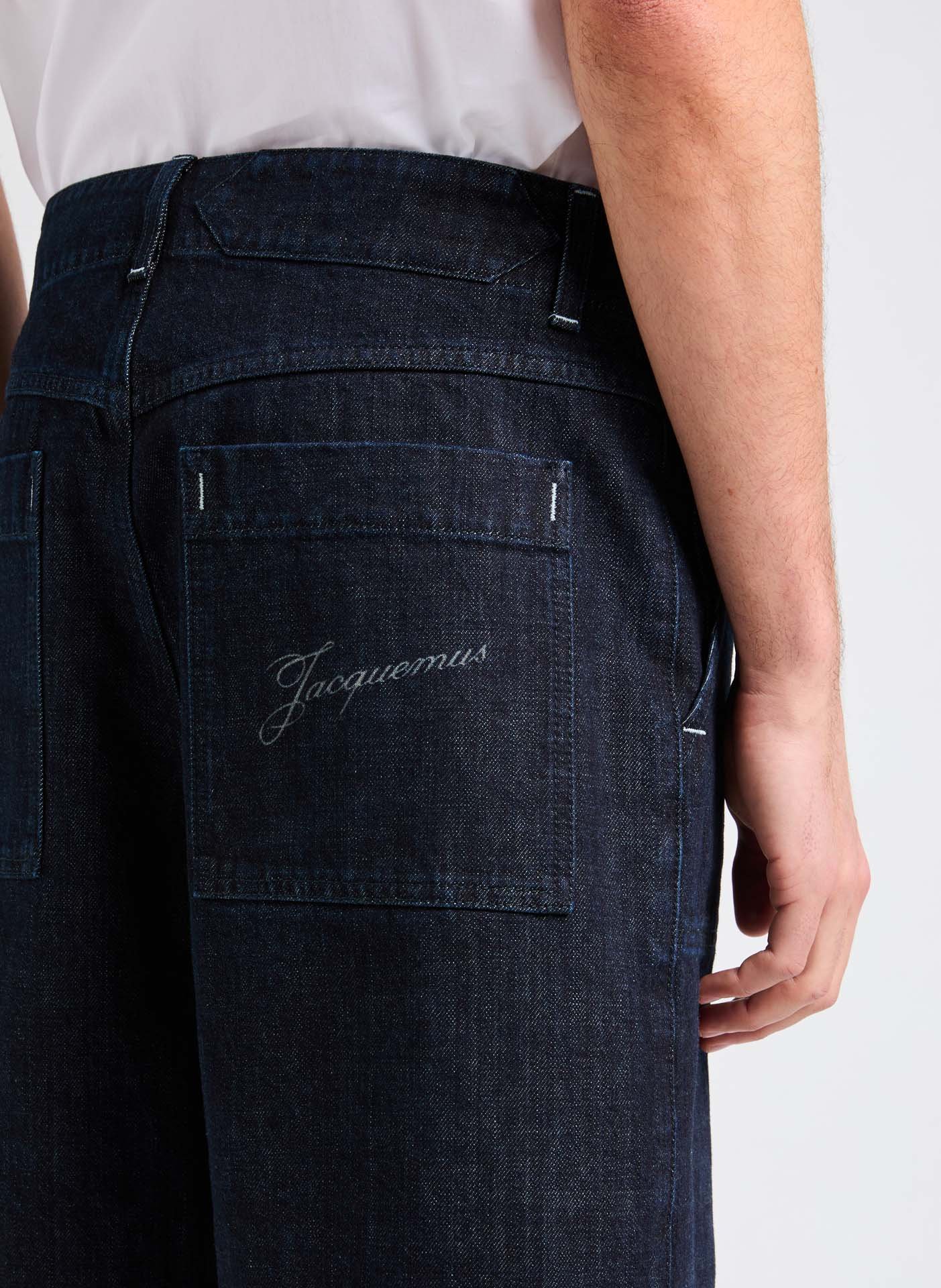 Denim Shorts JACQUEMUS Blue