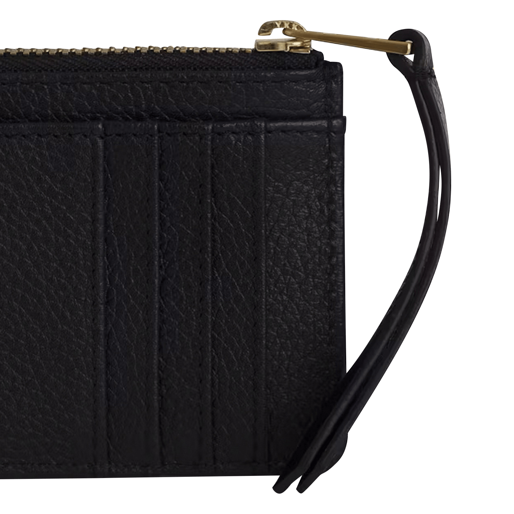 Porte-cartes en cuir zv card ZADIG&VOLTAIRE Noir