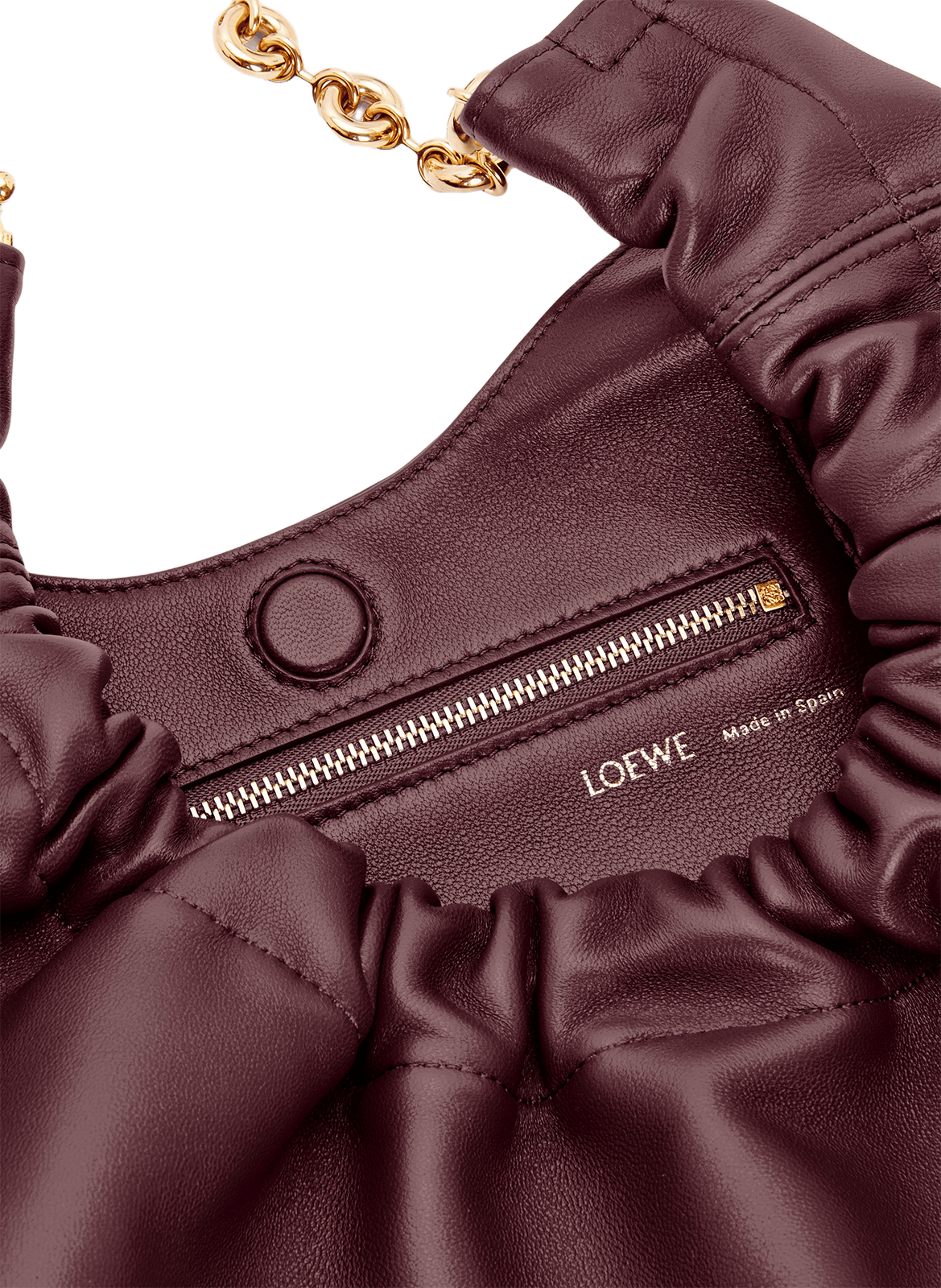 Small Squeeze lamb leather bag LOEWE Red