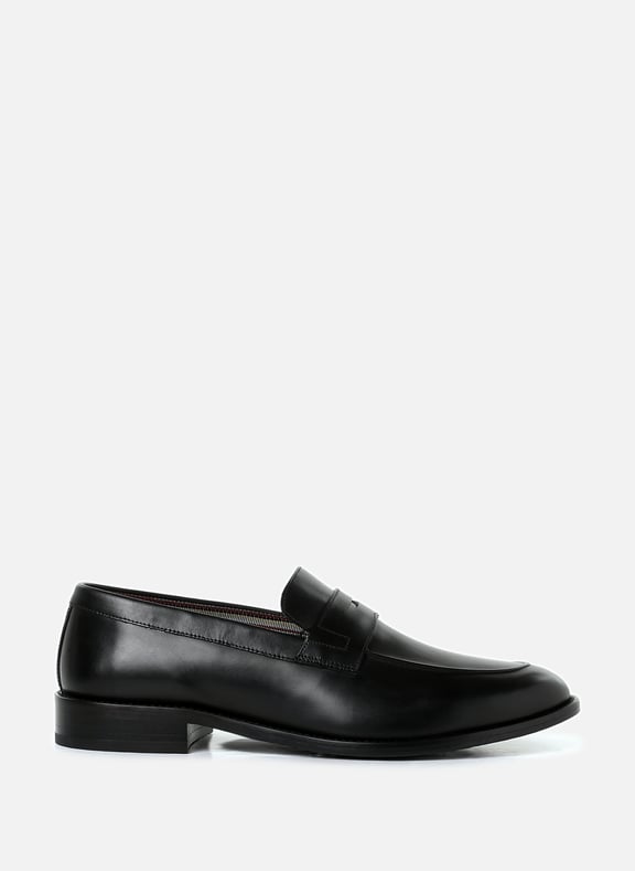 Mocassin en cuir lisse Noir by PAUL SMITH PAUL SMITH Mocassin en cuir lisse Noir