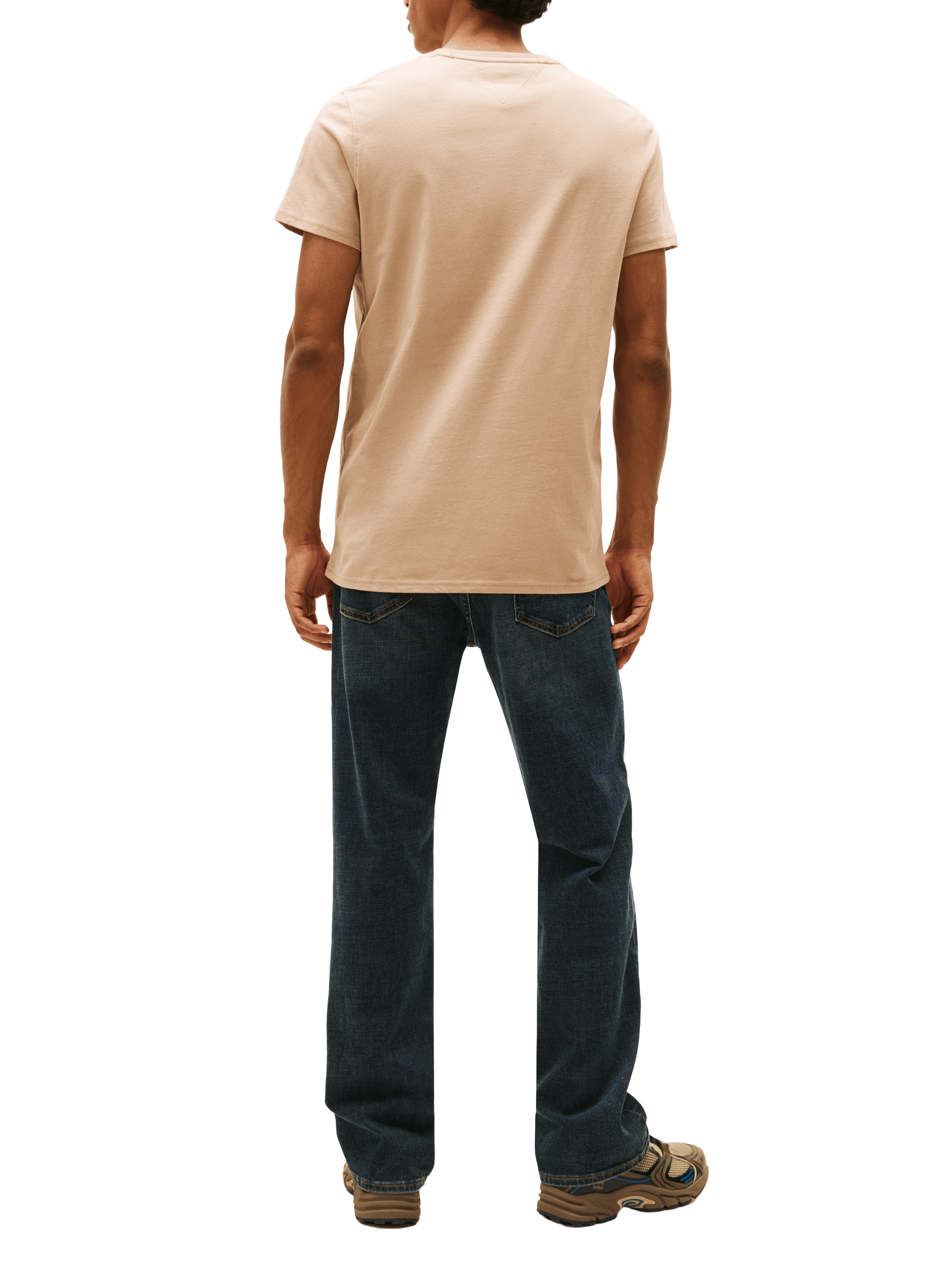 Classic Cotton T-Shirt TOMMY HILFIGER Beige