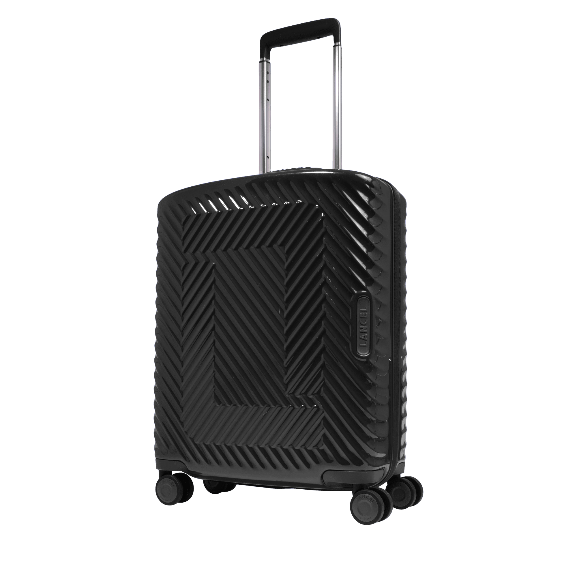 Valise cabine 4 roues atlas de lancel en polycarbonate LANCEL Noir