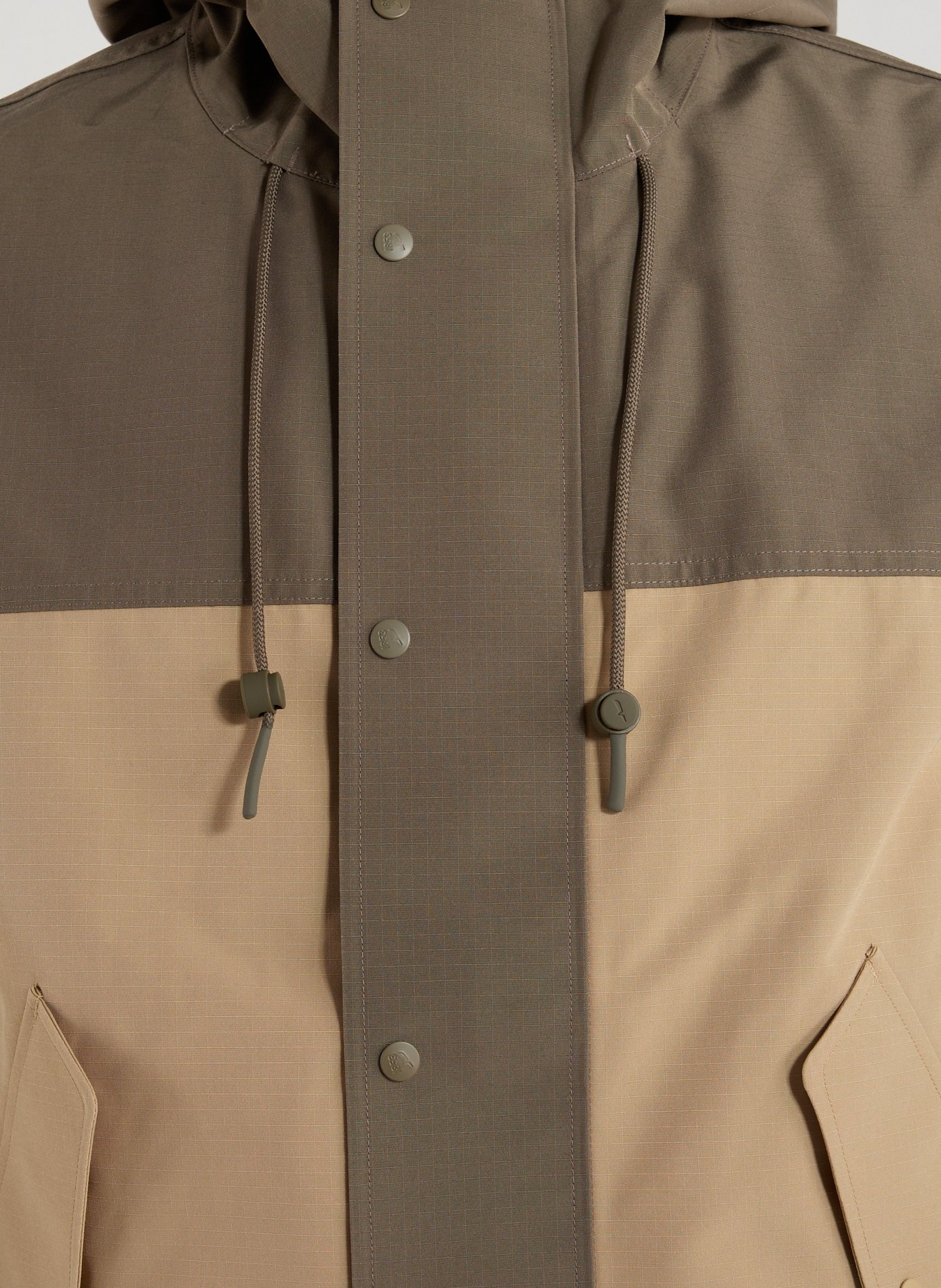 Veste d'extérieur à capuche AIGLE Marron