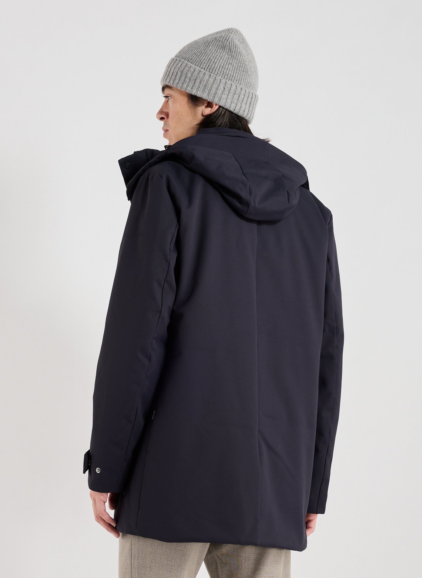 Parka droite Edwin à capuche SAVE THE DUCK Bleu