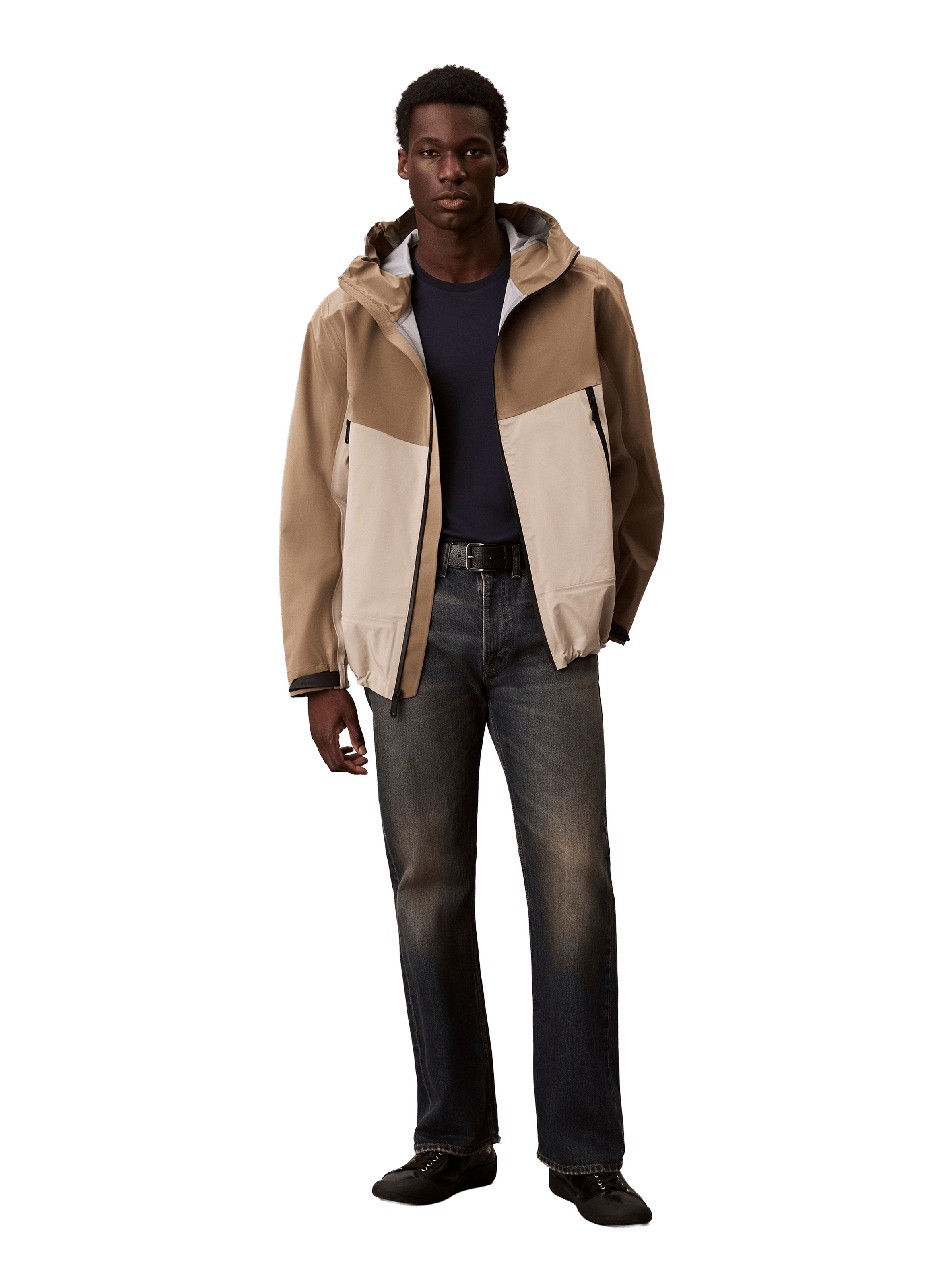 Veste coupe-vent en tissu technique CALVIN KLEIN Multicolore