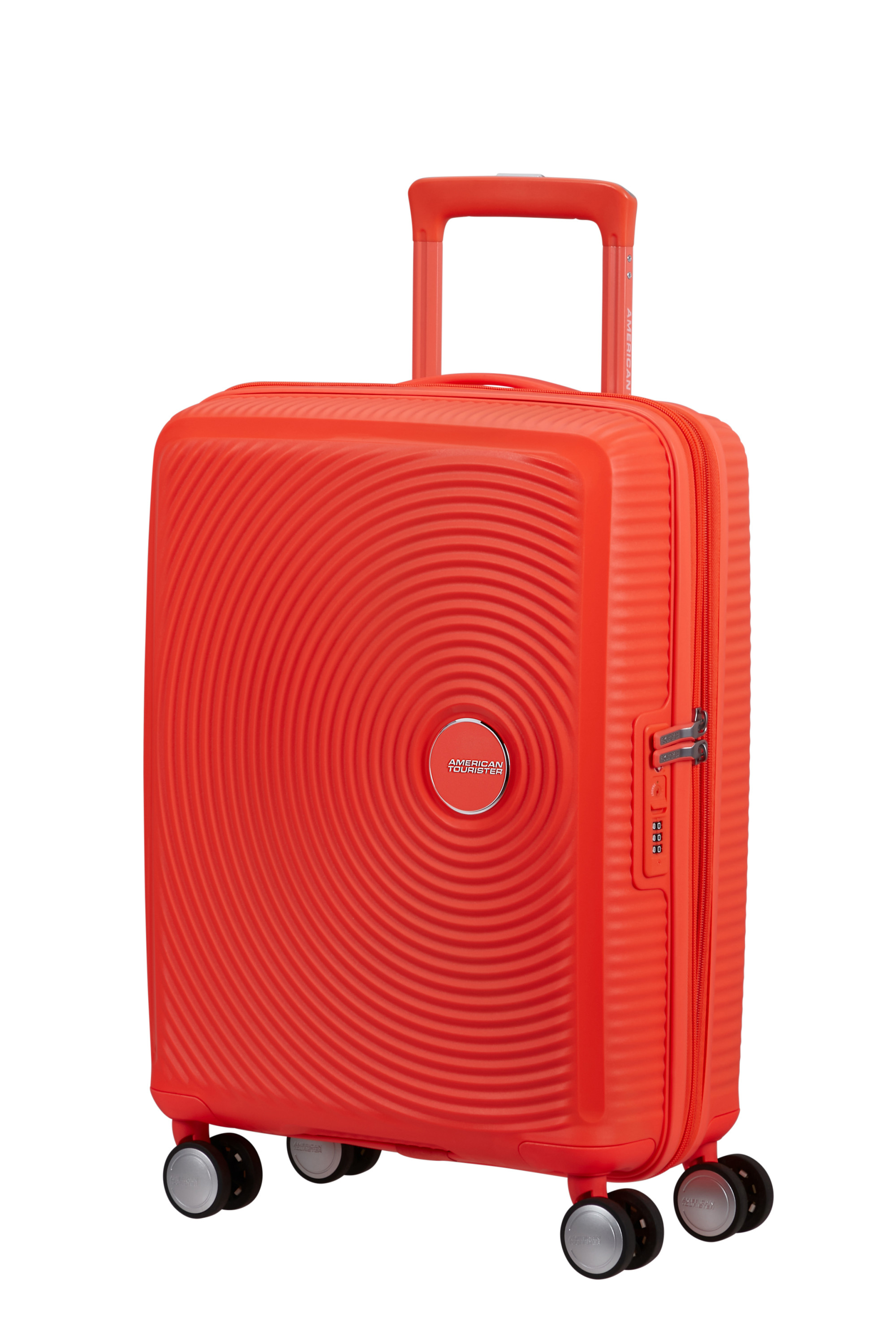 Soundbox valise 4 roues taille s AMERICAN TOURISTER Orange