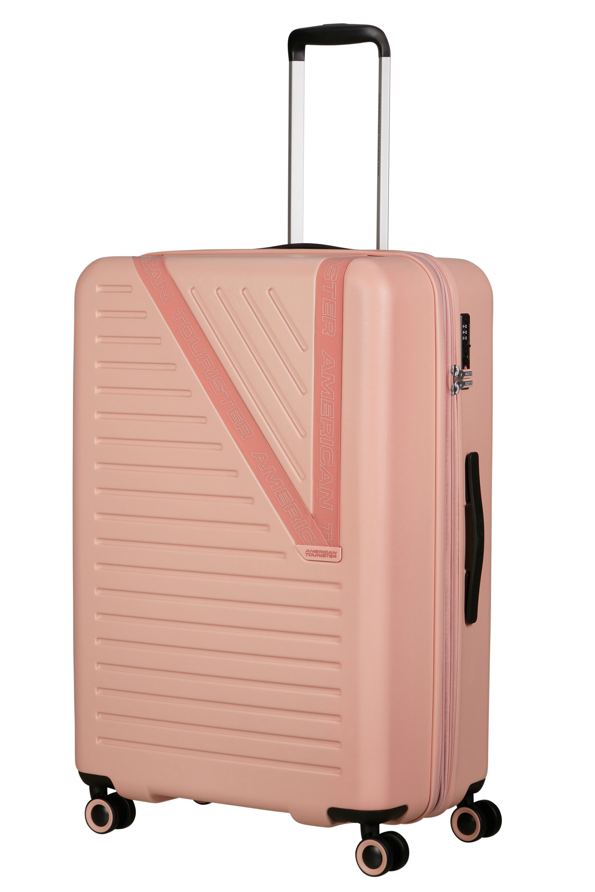 Dynabelt valise 4 roues taille l AMERICAN TOURISTER Rose