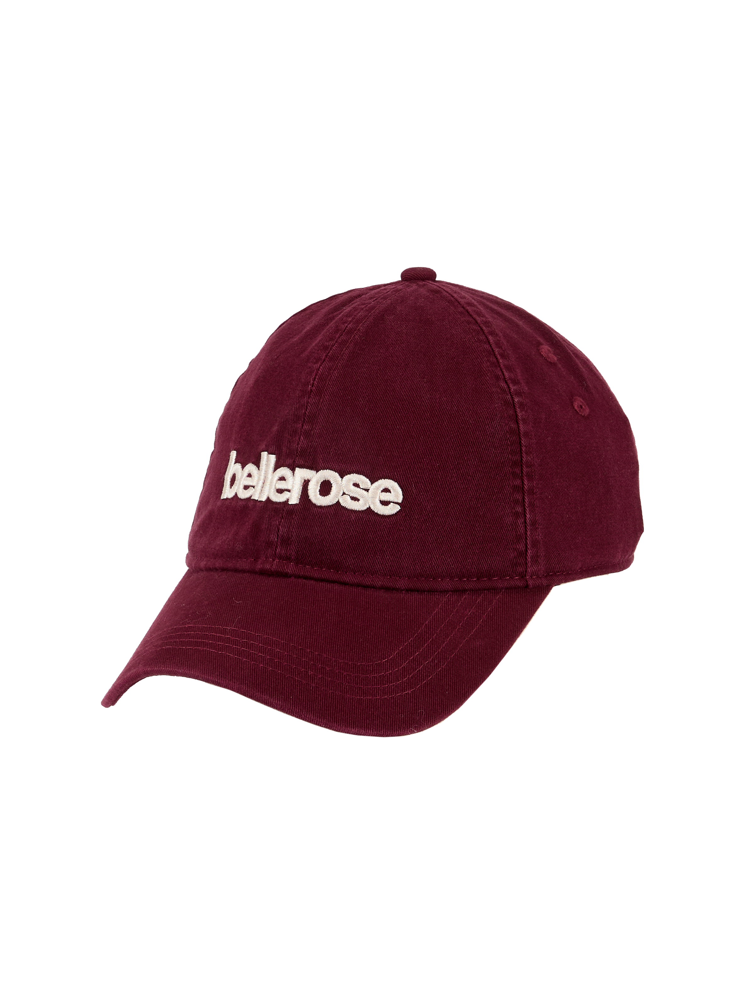 Casquette à logo en coton BELLEROSE Rouge
