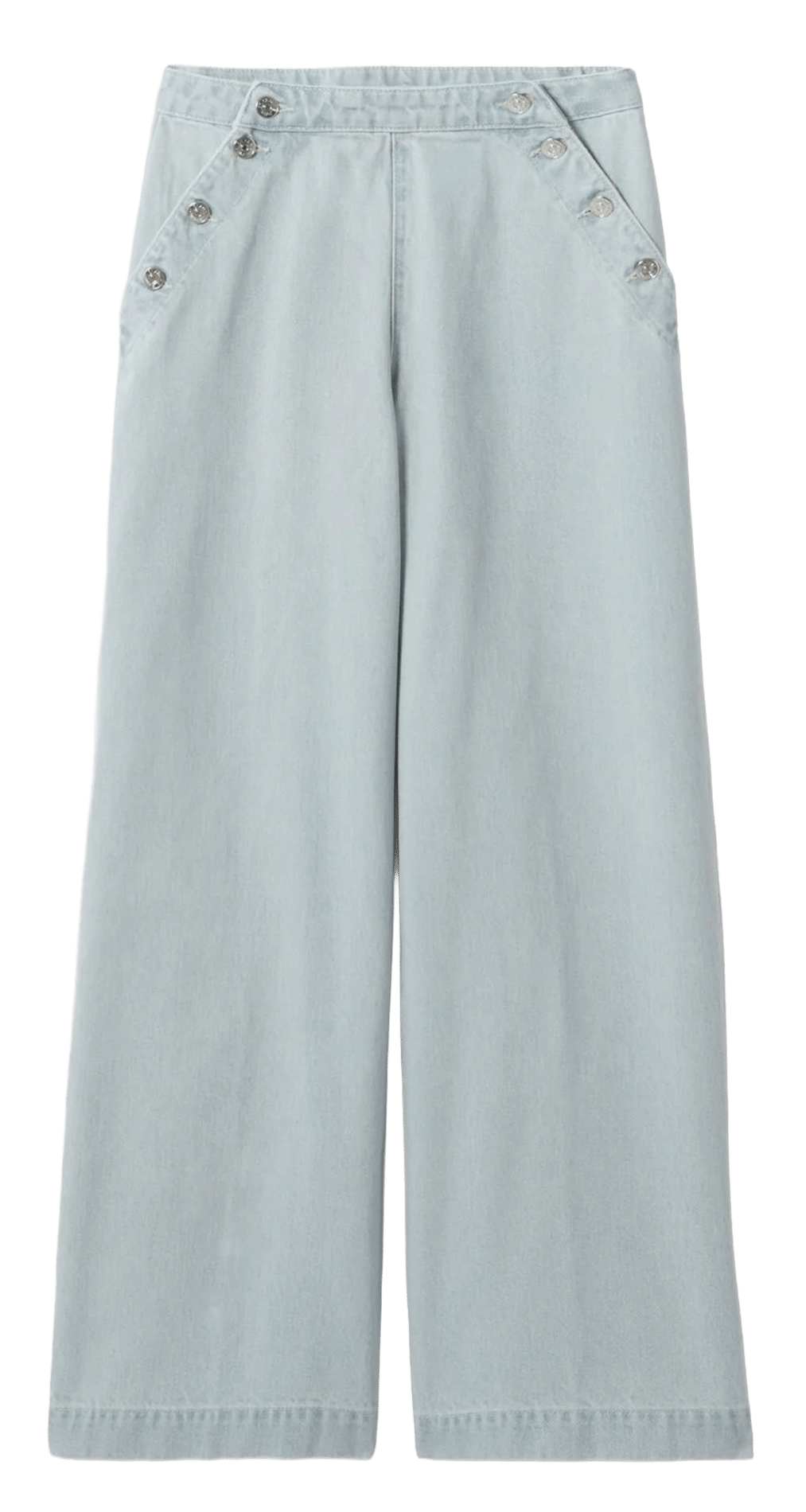 Jean large en coton CLAUDIE PIERLOT Bleu