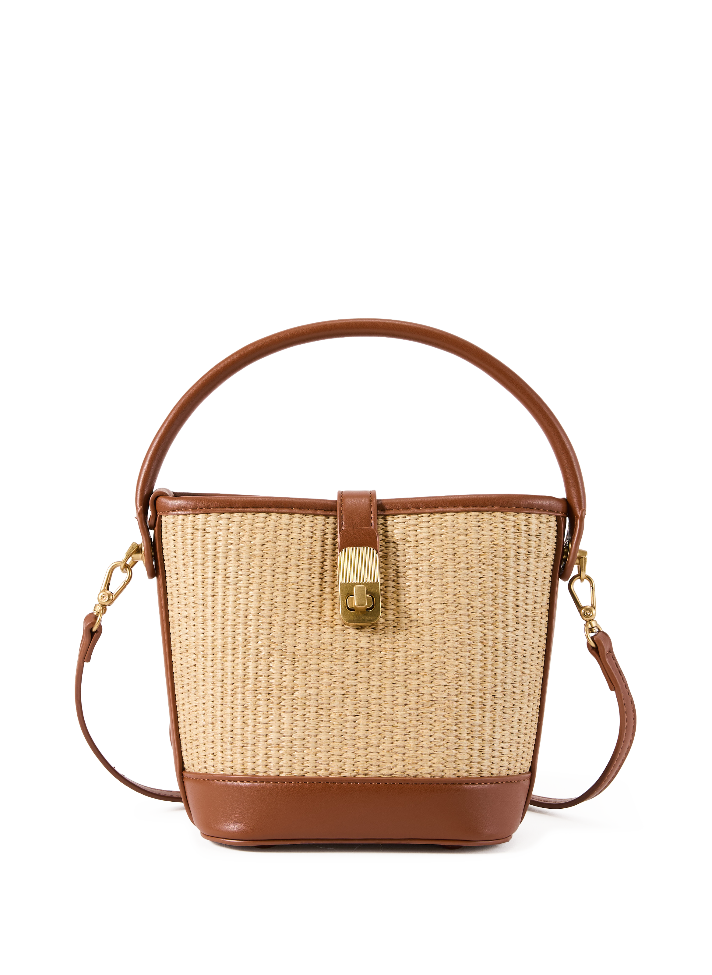 Small bucket shoulder bag AU PRINTEMPS PARIS Beige