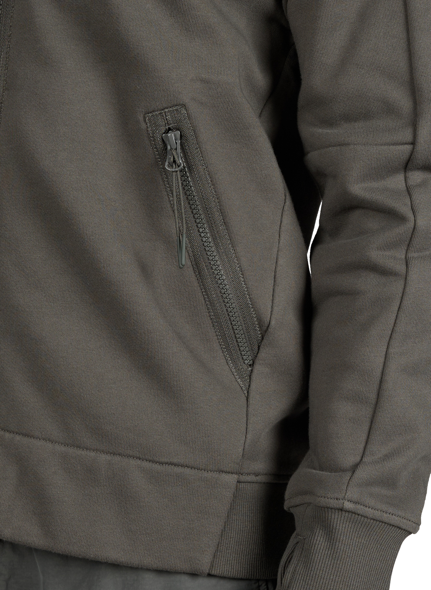 Sweat à capuche en coton avec lunettes intégrées CP COMPANY Gris