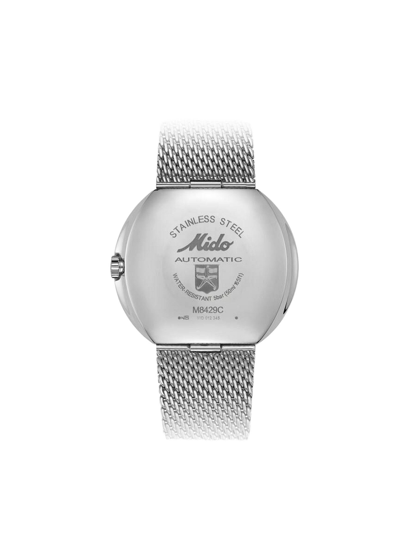 Montre Commander 1959 en acier inoxydable MIDO Multicolore