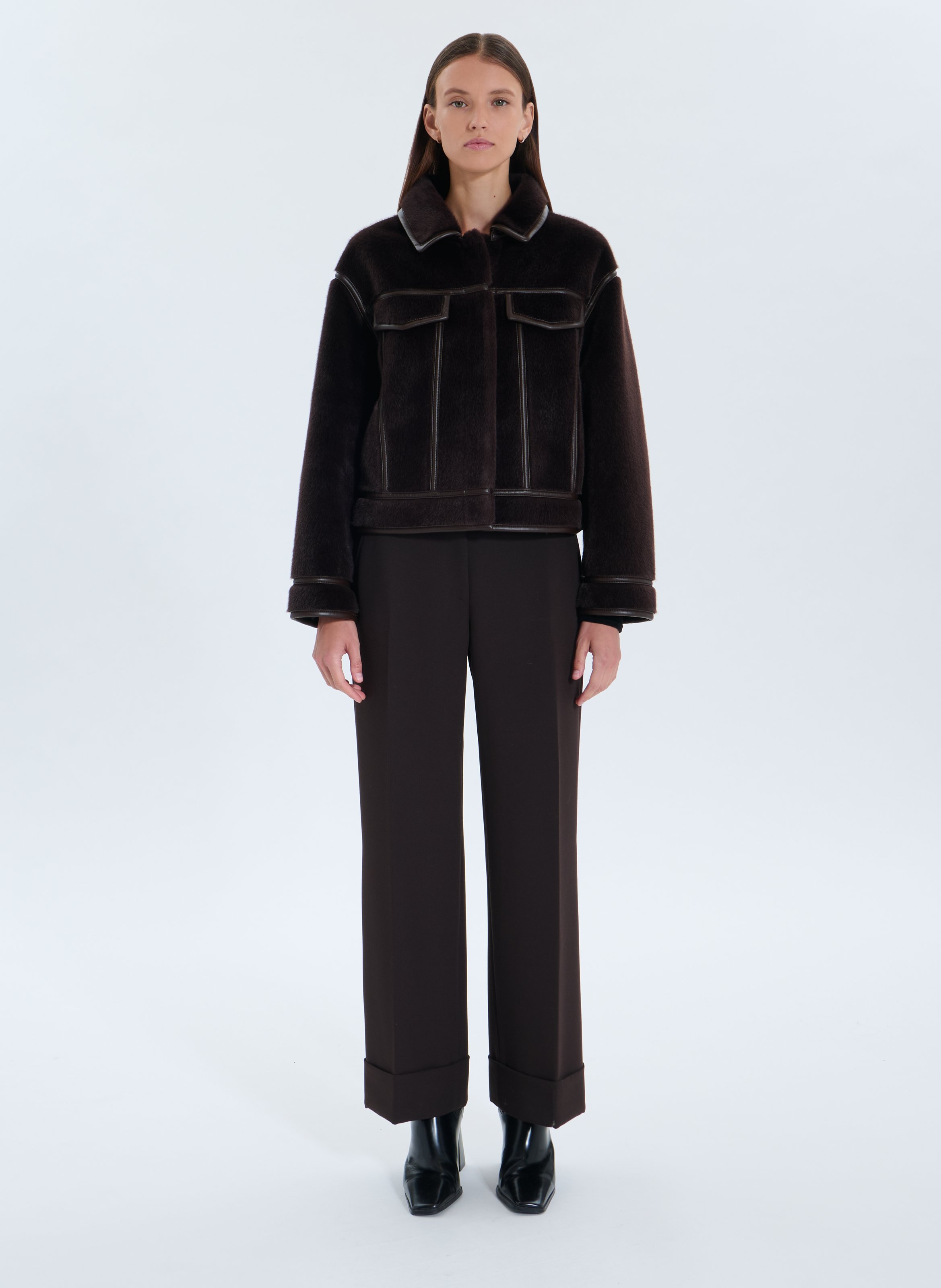 Veste  monge ZAPA Marron