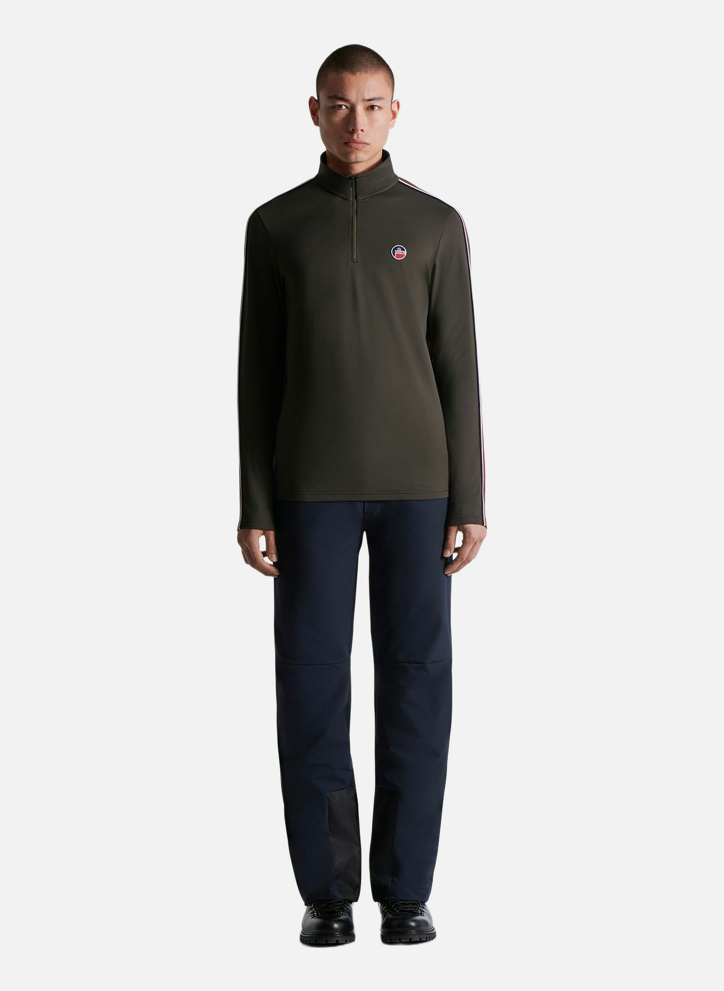 Sous pull mario col montant coupe regular  Army