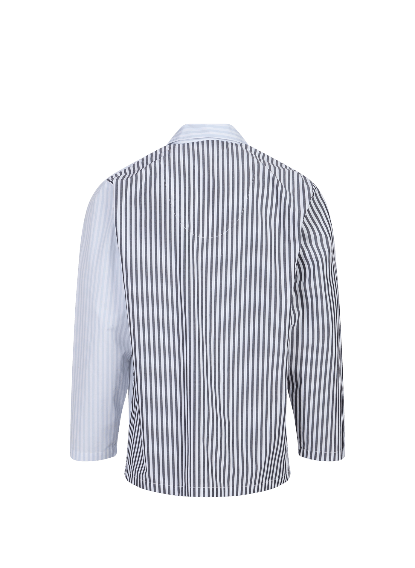 Long cotton pajamas with two-tone stripes EDEN PARK Blue