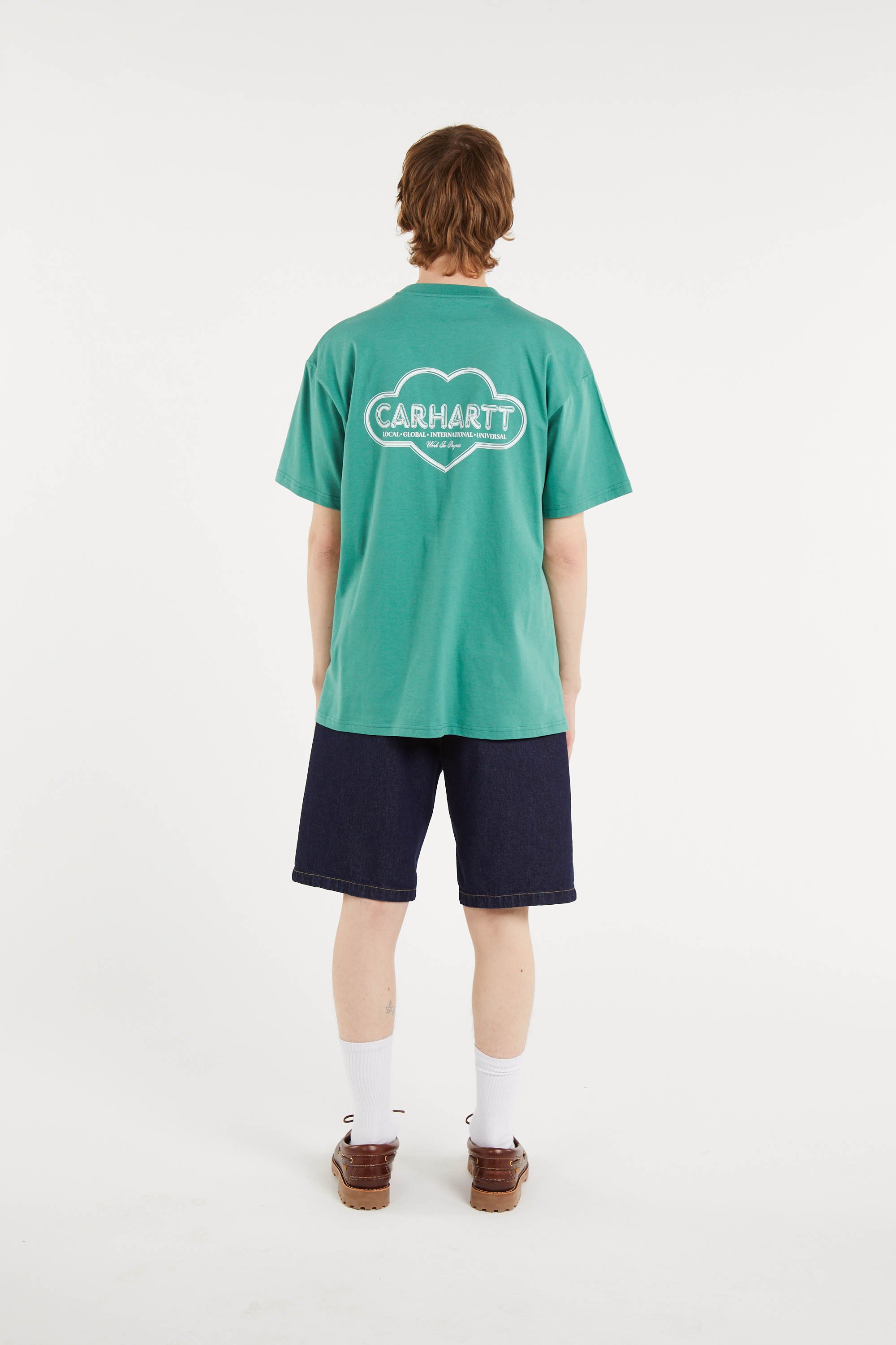 T-shirt s/s cloud heart t-shirt CARHARTT WIP Vert