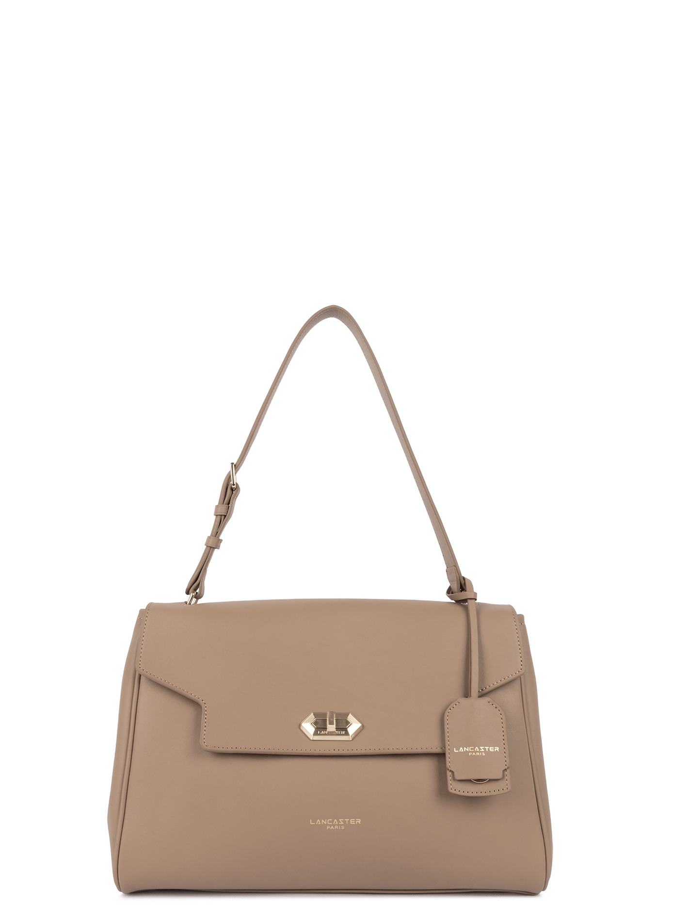 Grand sac cabas épaule - donna grace  Praline