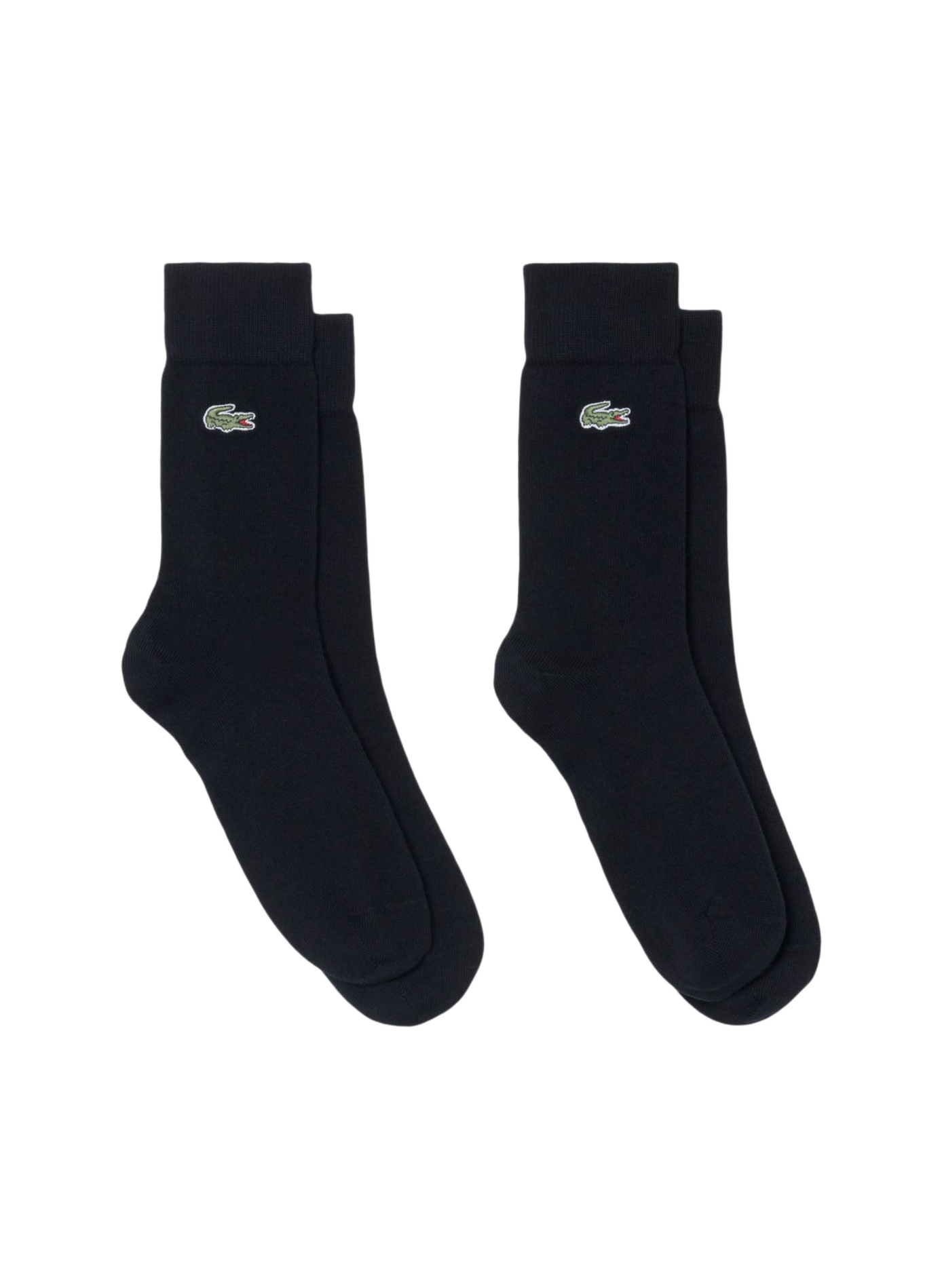 Pack of two pairs of cotton-blend socks LACOSTE Black