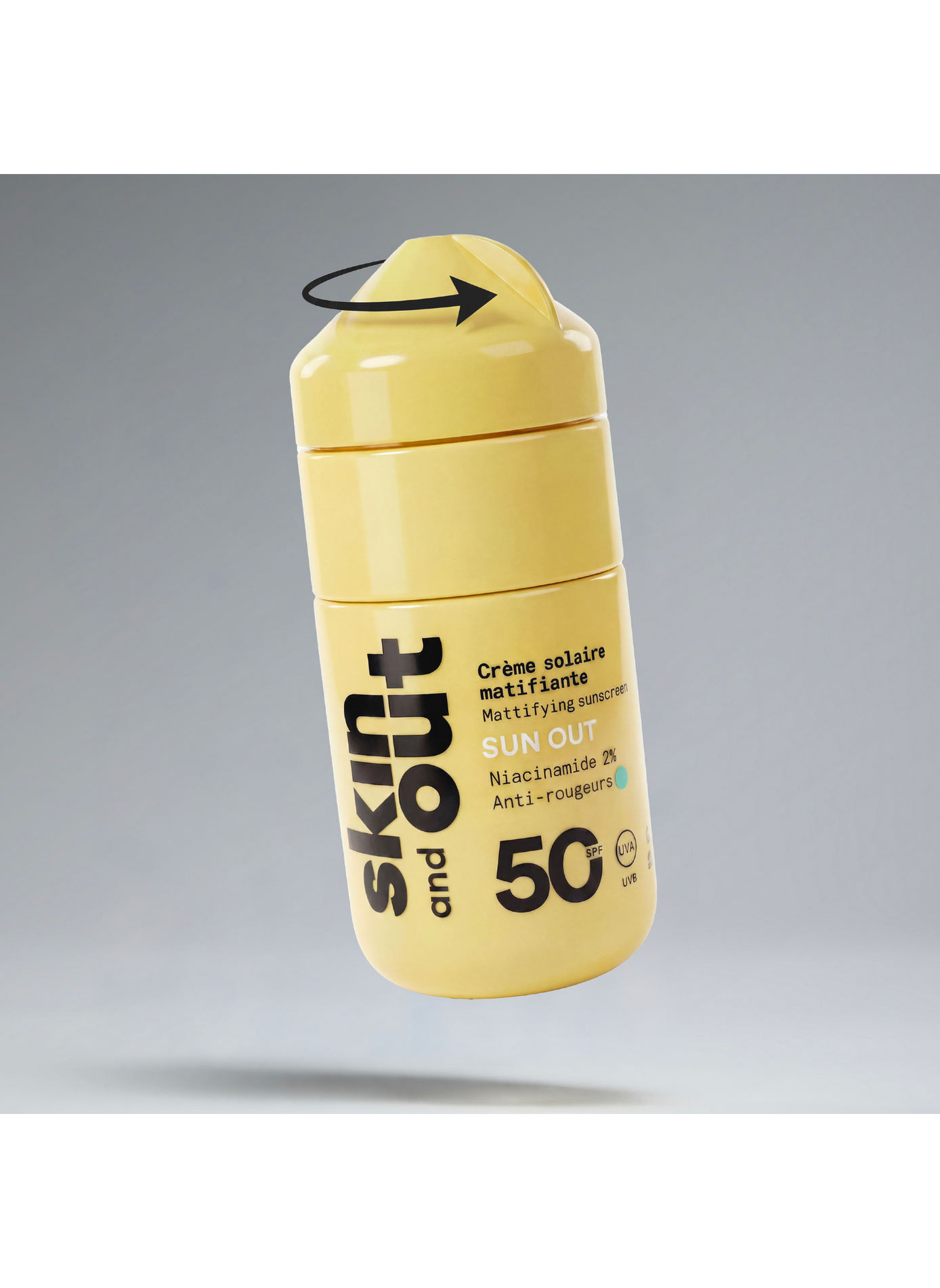 Sun Out - Mattifying Sunscreen SPF 50+ SKIN & OUT No color
