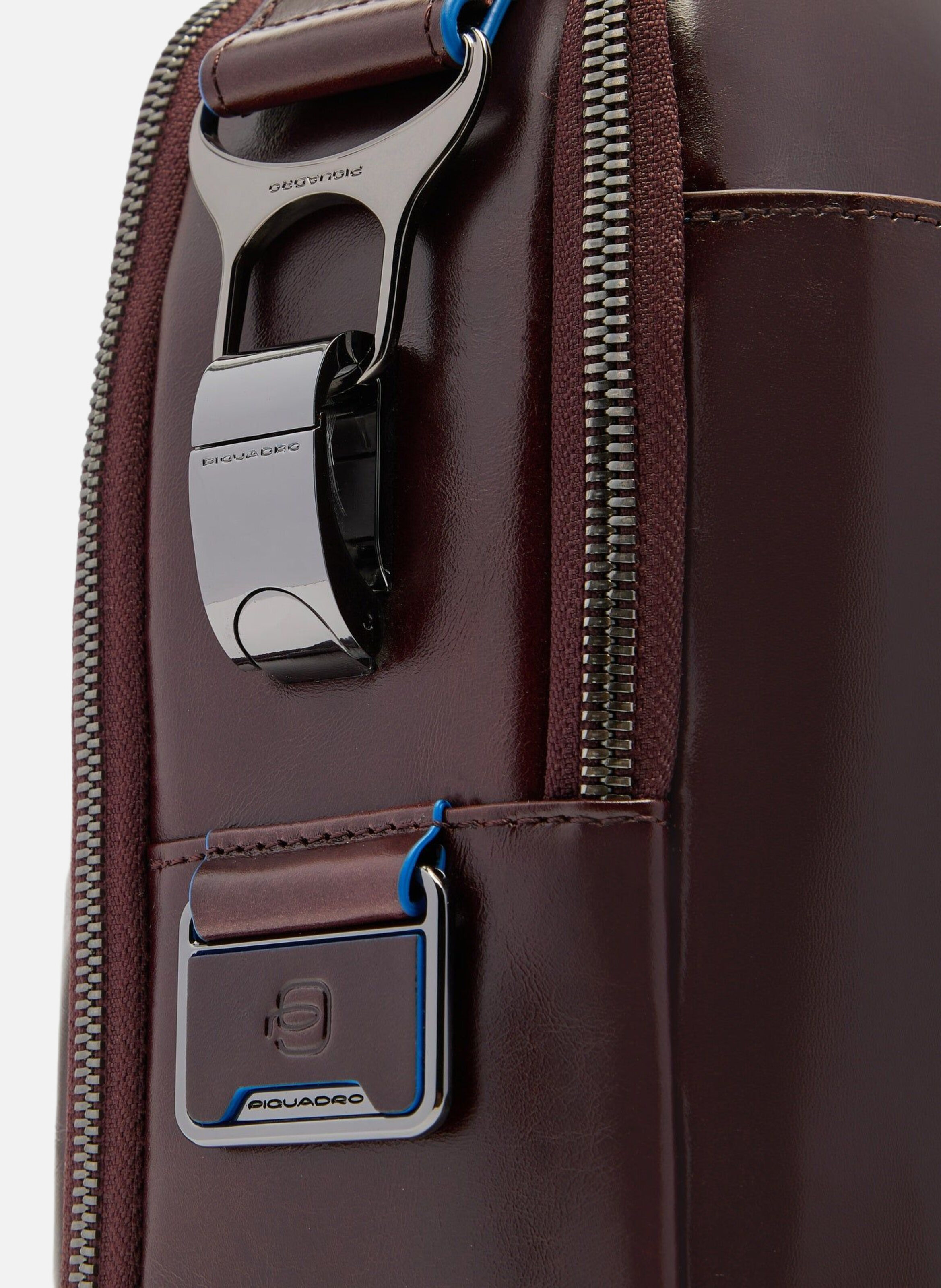 Sac à ordinateur 15,6" personnalisable PIQUADRO Marron