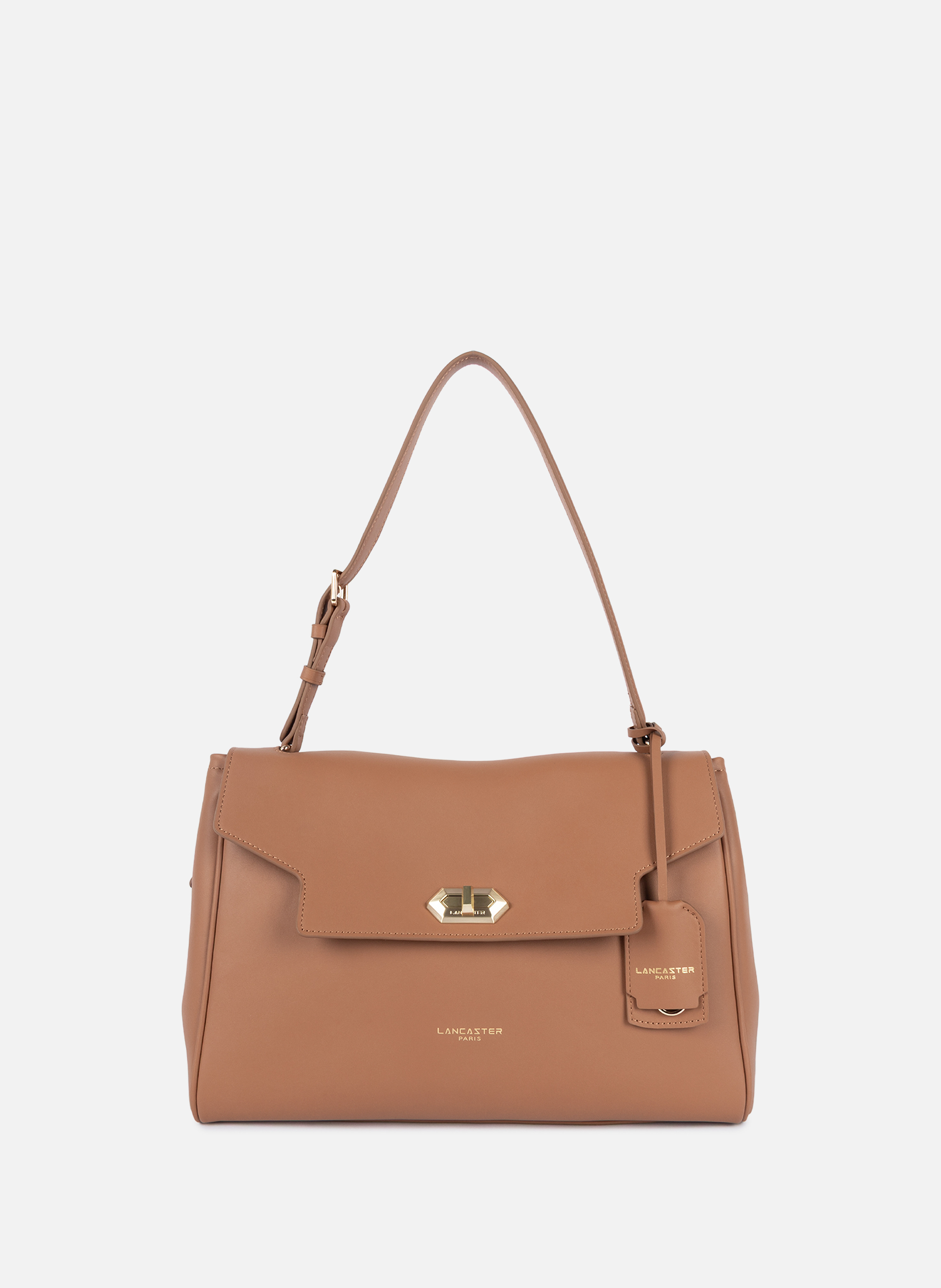 Grand sac cabas épaule - donna grace  Moka