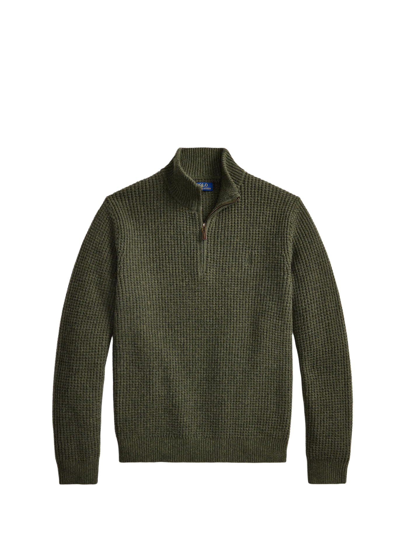 Trui met polokraag van gemengde wol POLO RALPH LAUREN Groen