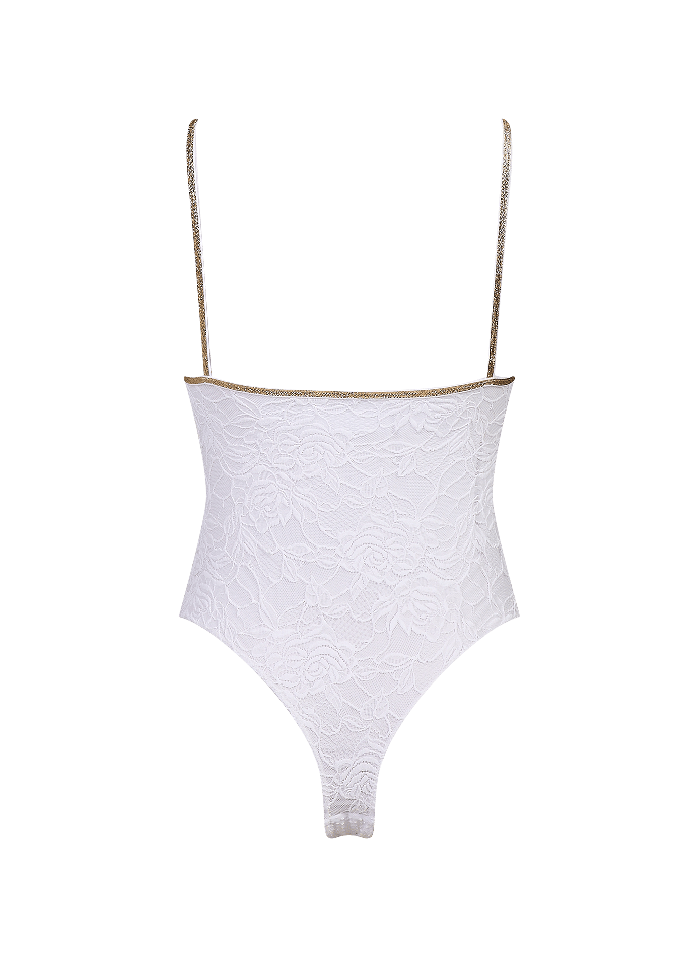 Spitzen-Trägertop LA NOUVELLE Beige