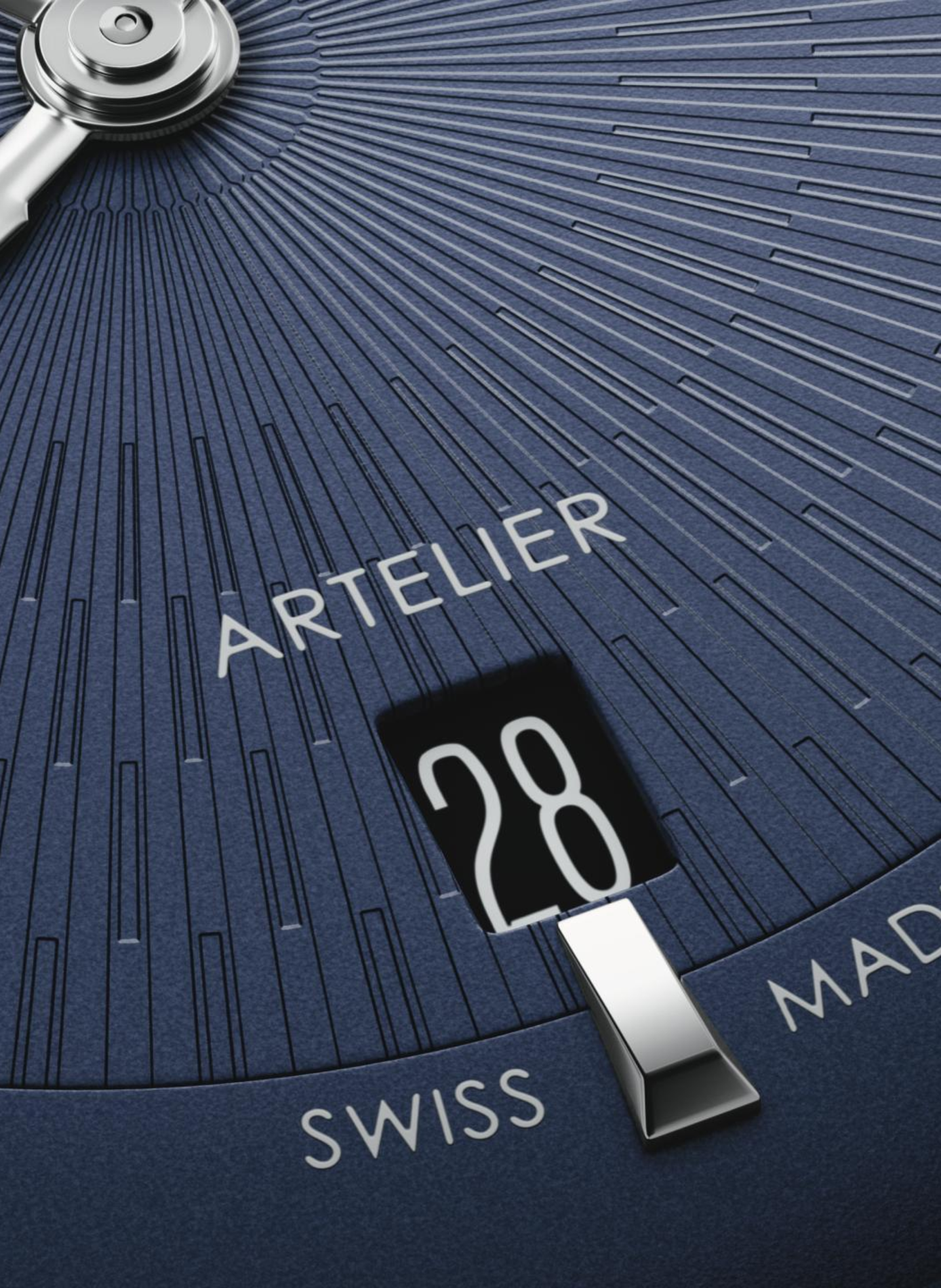 Montre automatique Oris Artelier Date en acier inoxydable ORIS Bleu