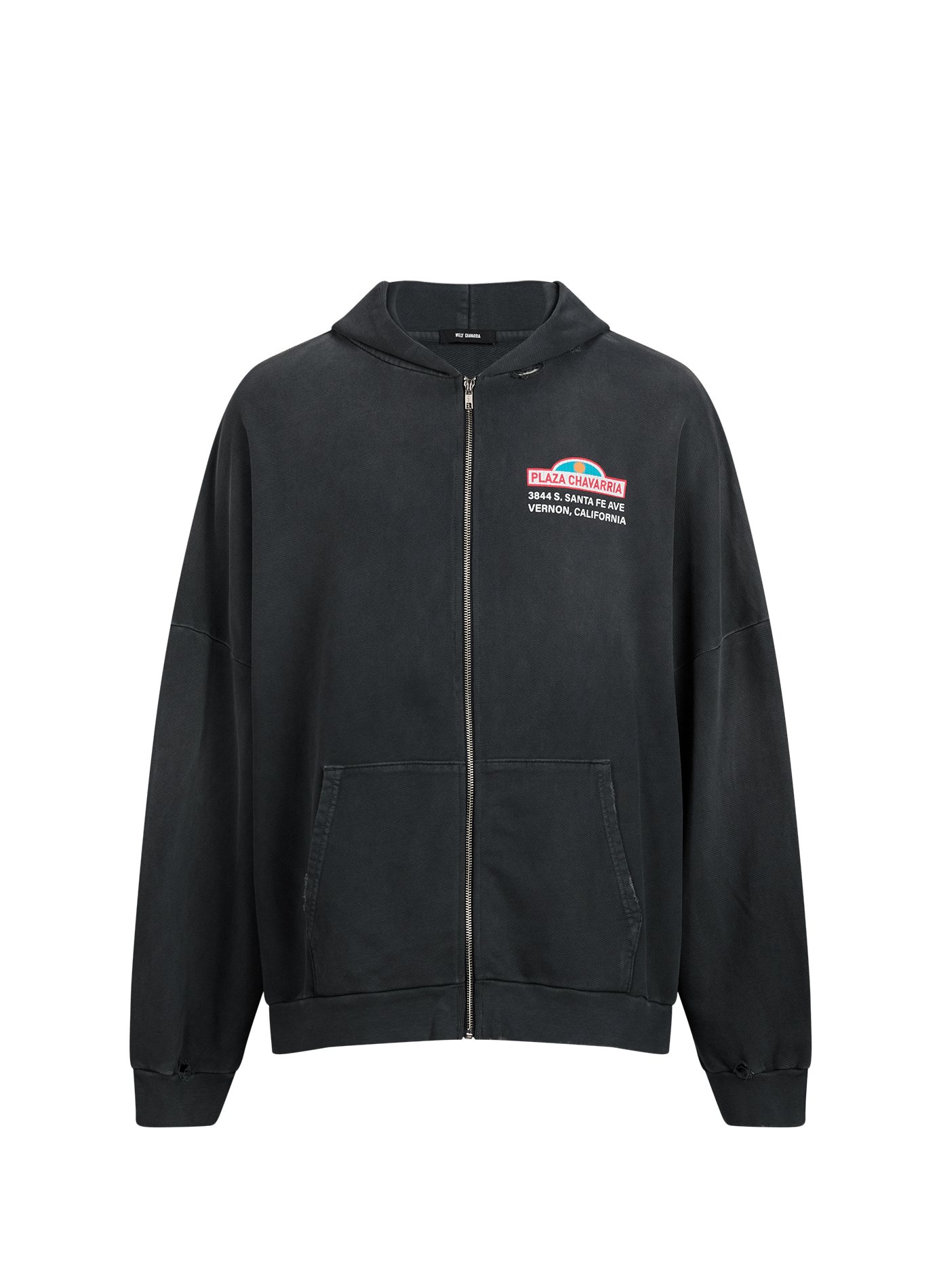 Cotton hooded sweatshirt WILLY CHAVARRIA Grey