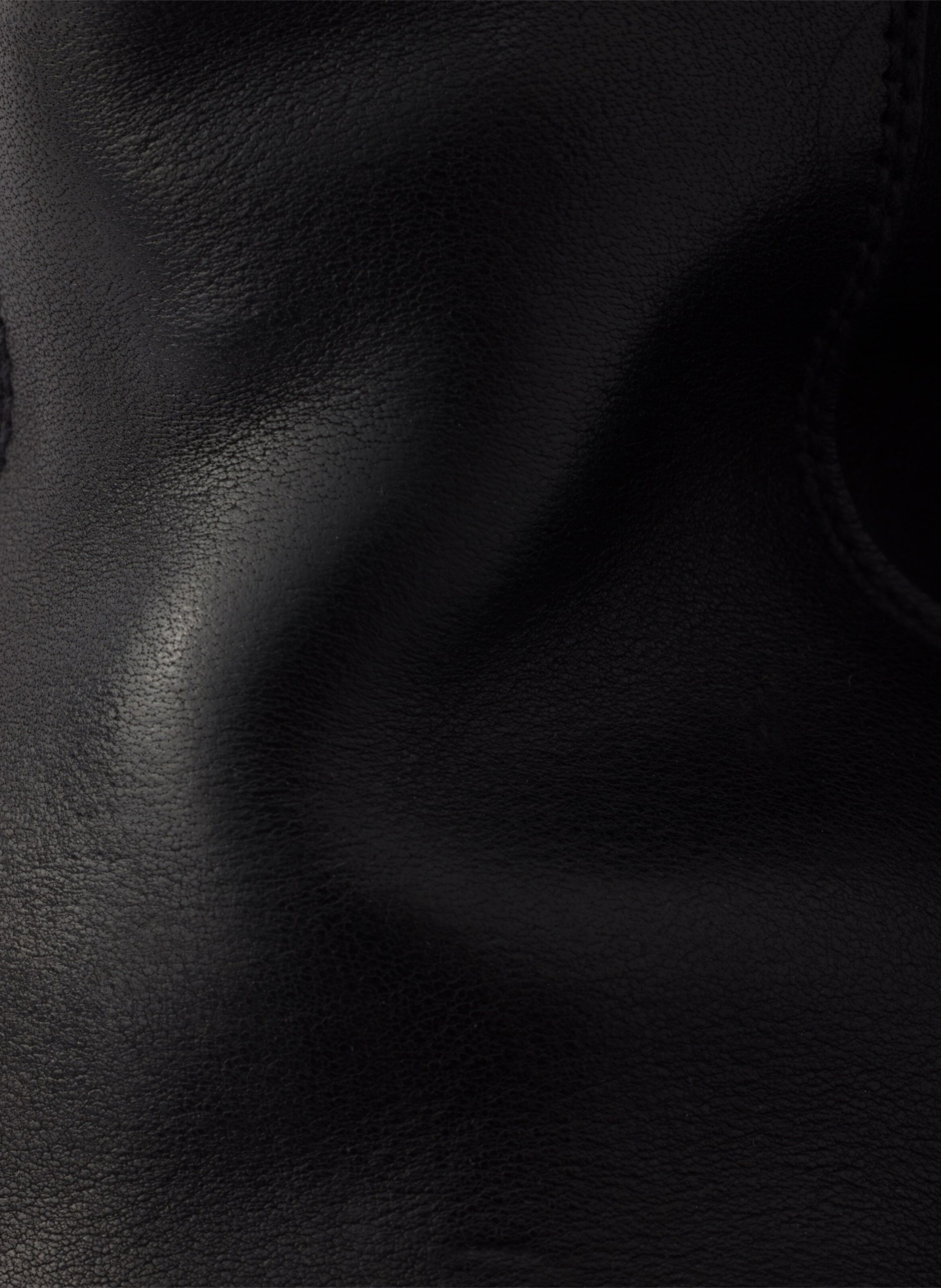 Bottes en cuir avec fermeture à glissière PRADA Noir