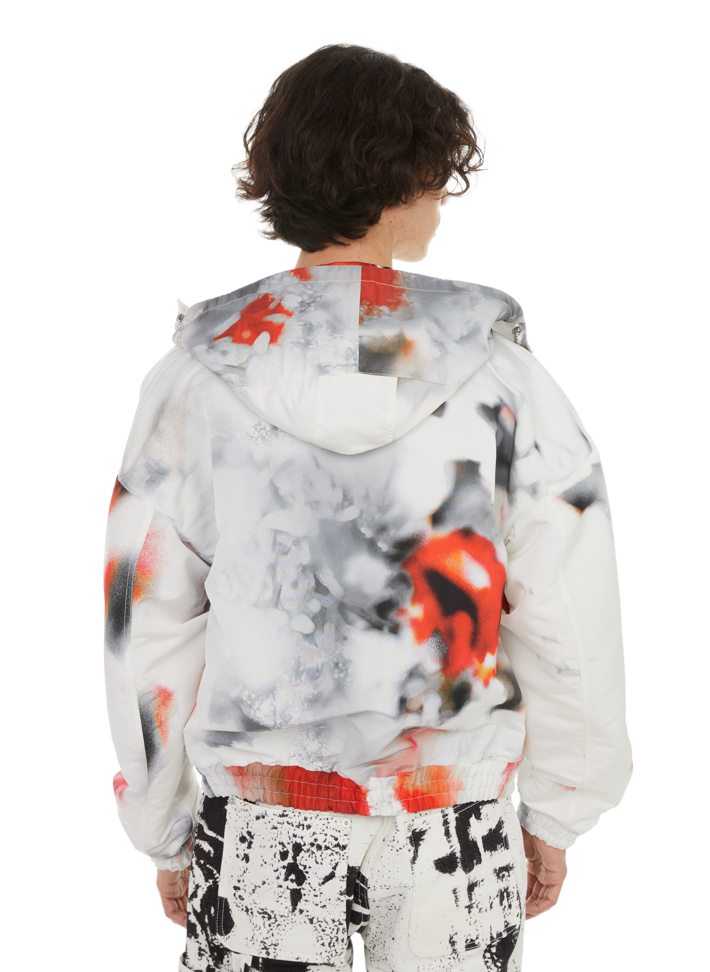 Blouson imprimé  ALEXANDER MCQUEEN Blanc