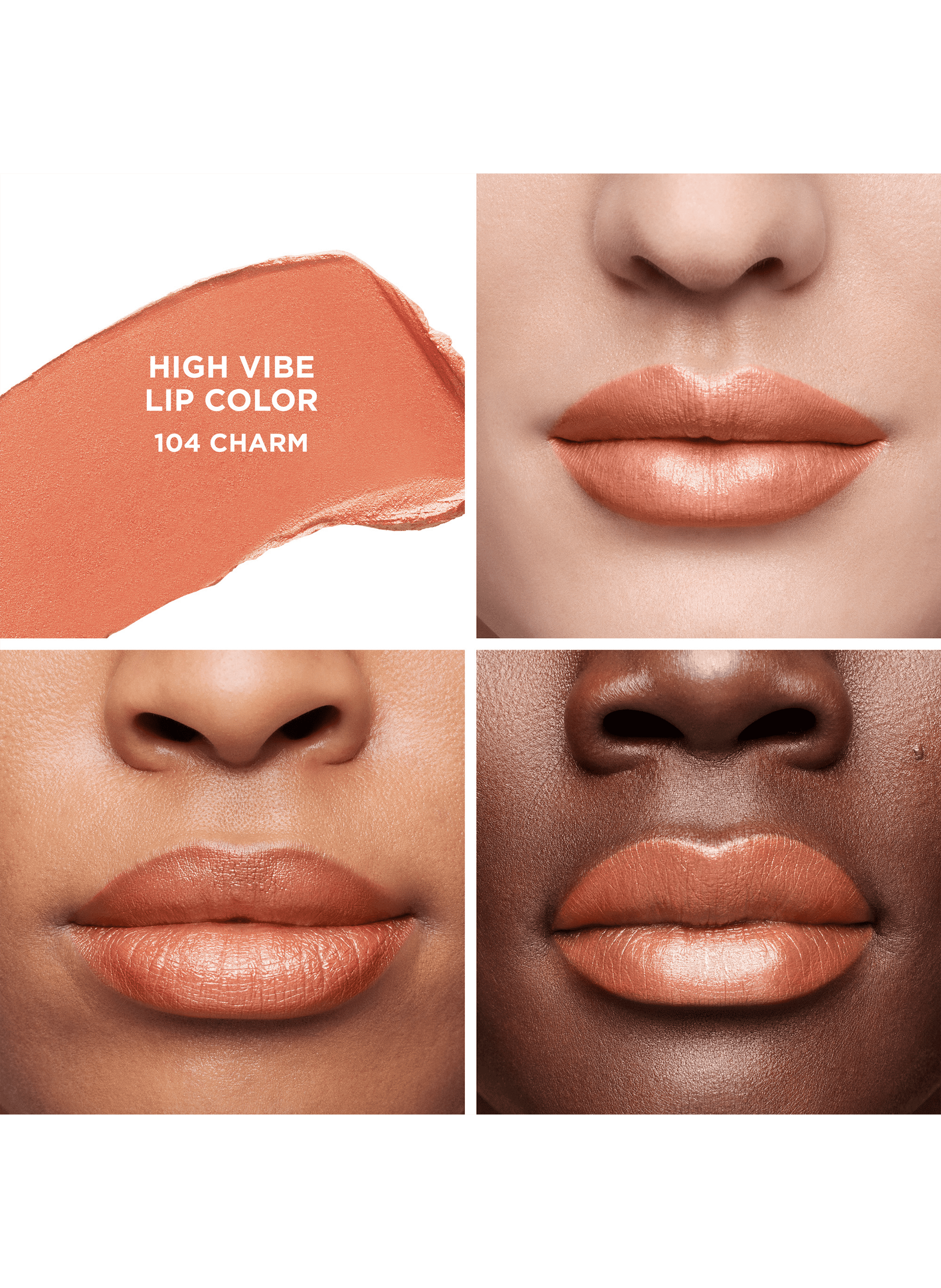 Lipstick - High Vibe Lip Color 104 charm