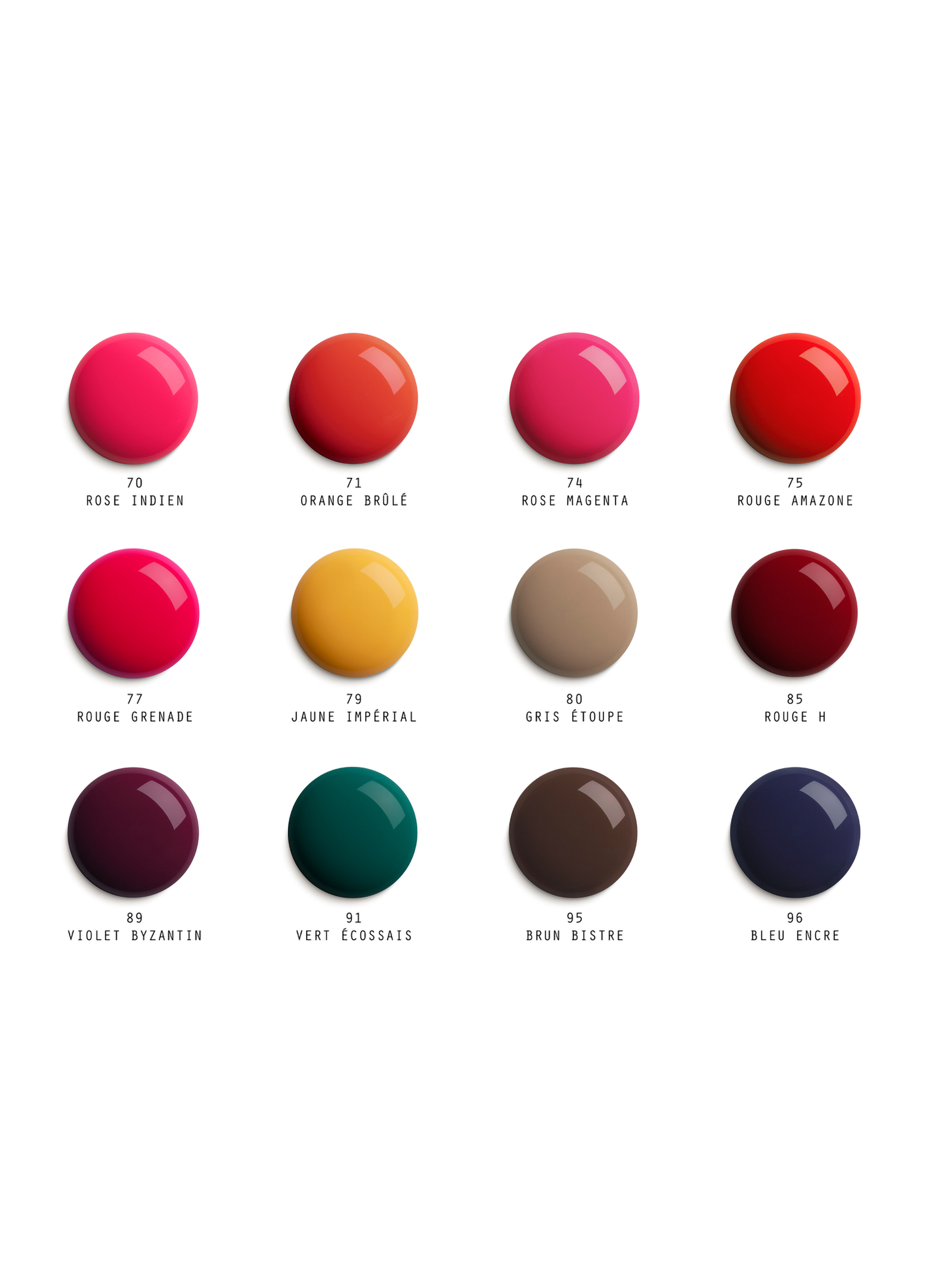 Les Mains Hermès Rose Baltique enamel nail polish HERMÈS 06 rose baltique