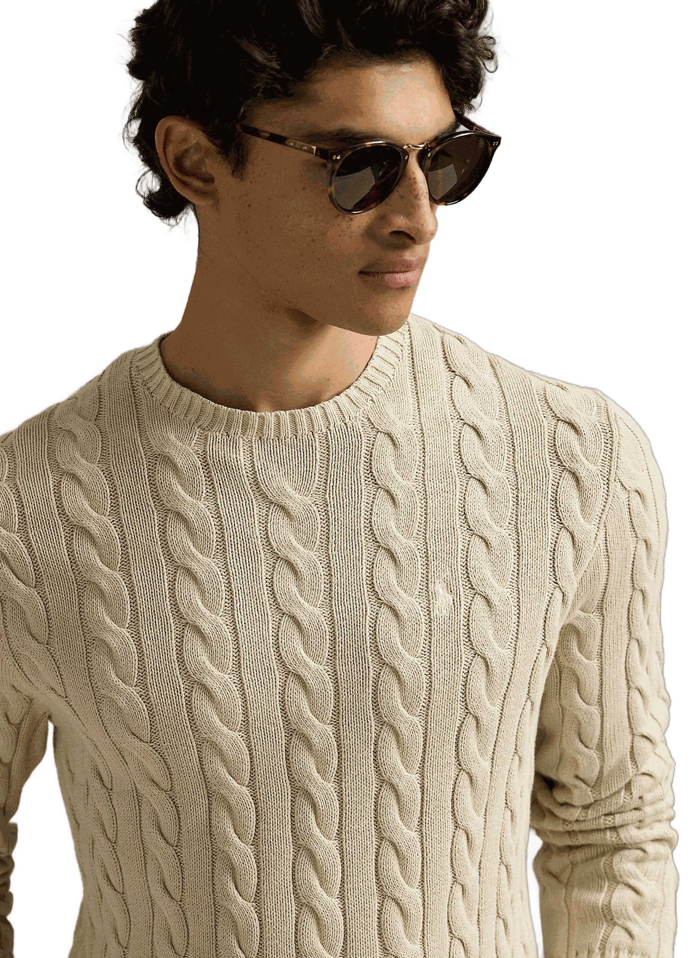 Cotton-blend jumper POLO RALPH LAUREN Beige