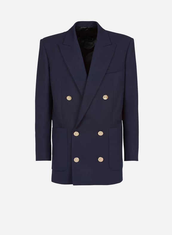 Blazer croiséeboutons Bleu by BALMAIN BALMAIN Blazer croiséeboutons Bleu